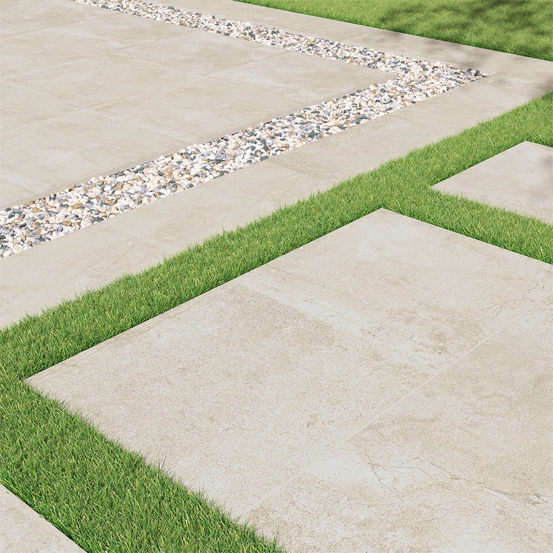 Legions Quartz White, 24" x 24" - 2CM Outdoor Porcelain Paver - Image 3