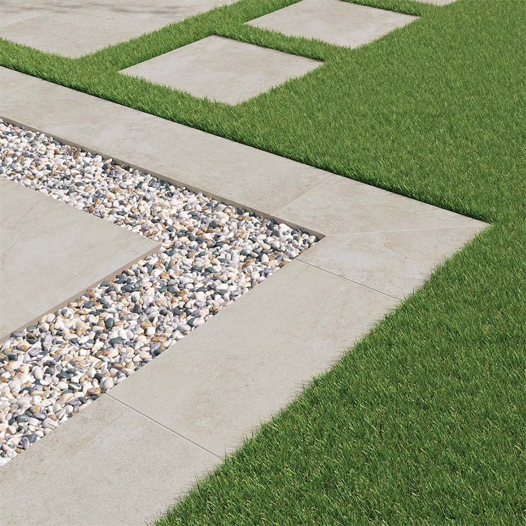 Legions Quartz White, 24" x 24" - 2CM Outdoor Porcelain Paver - Image 4