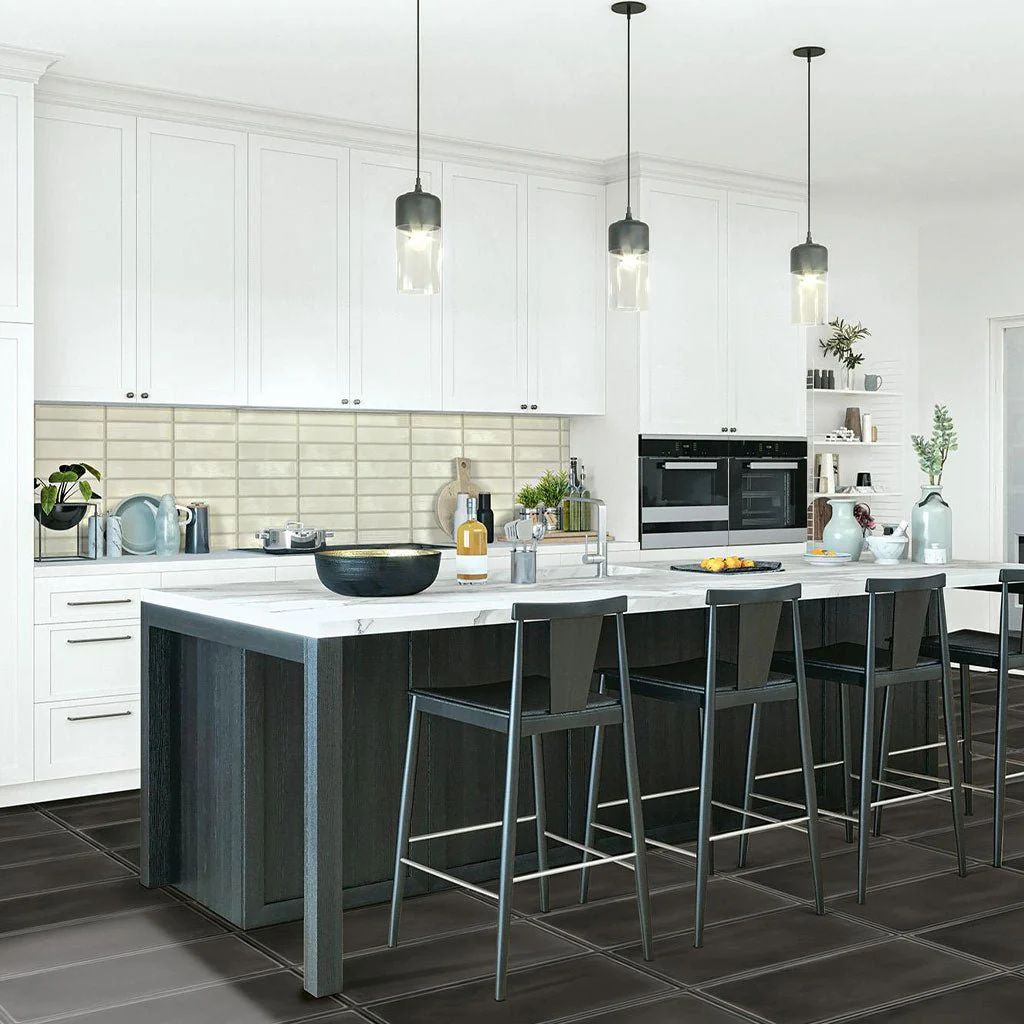 Lime Block, 4" x 12" - Porcelain Tile - Image 2