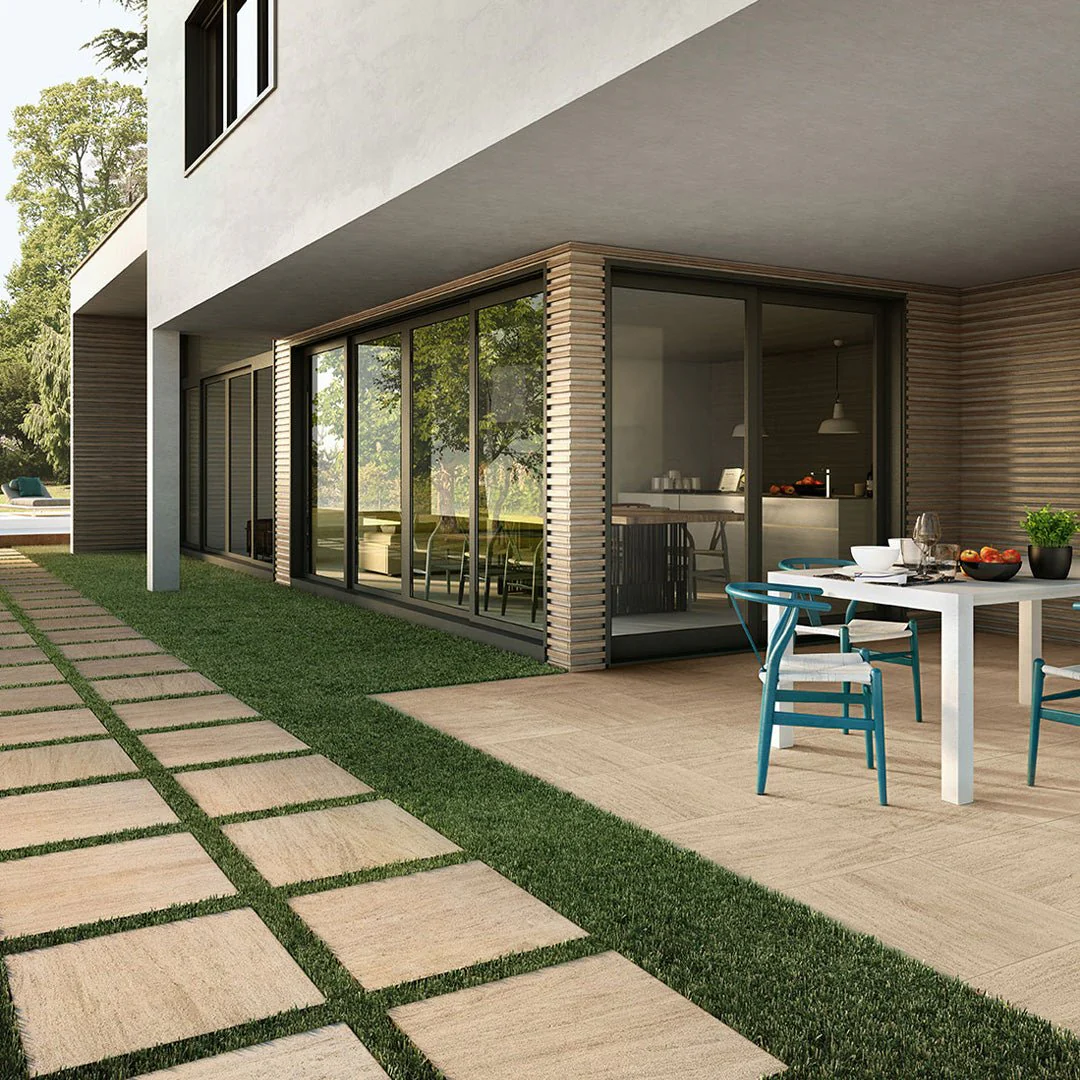Living Style Beige, 24" x 24" - 2CM Outdoor Porcelain Paver - Image 4