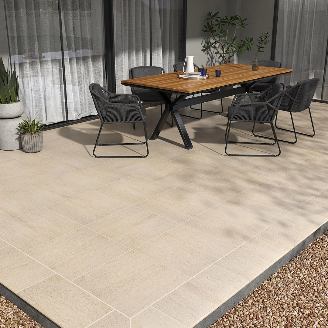 Living Style Beige, 24" x 24" - 2CM Outdoor Porcelain Paver - Image 6