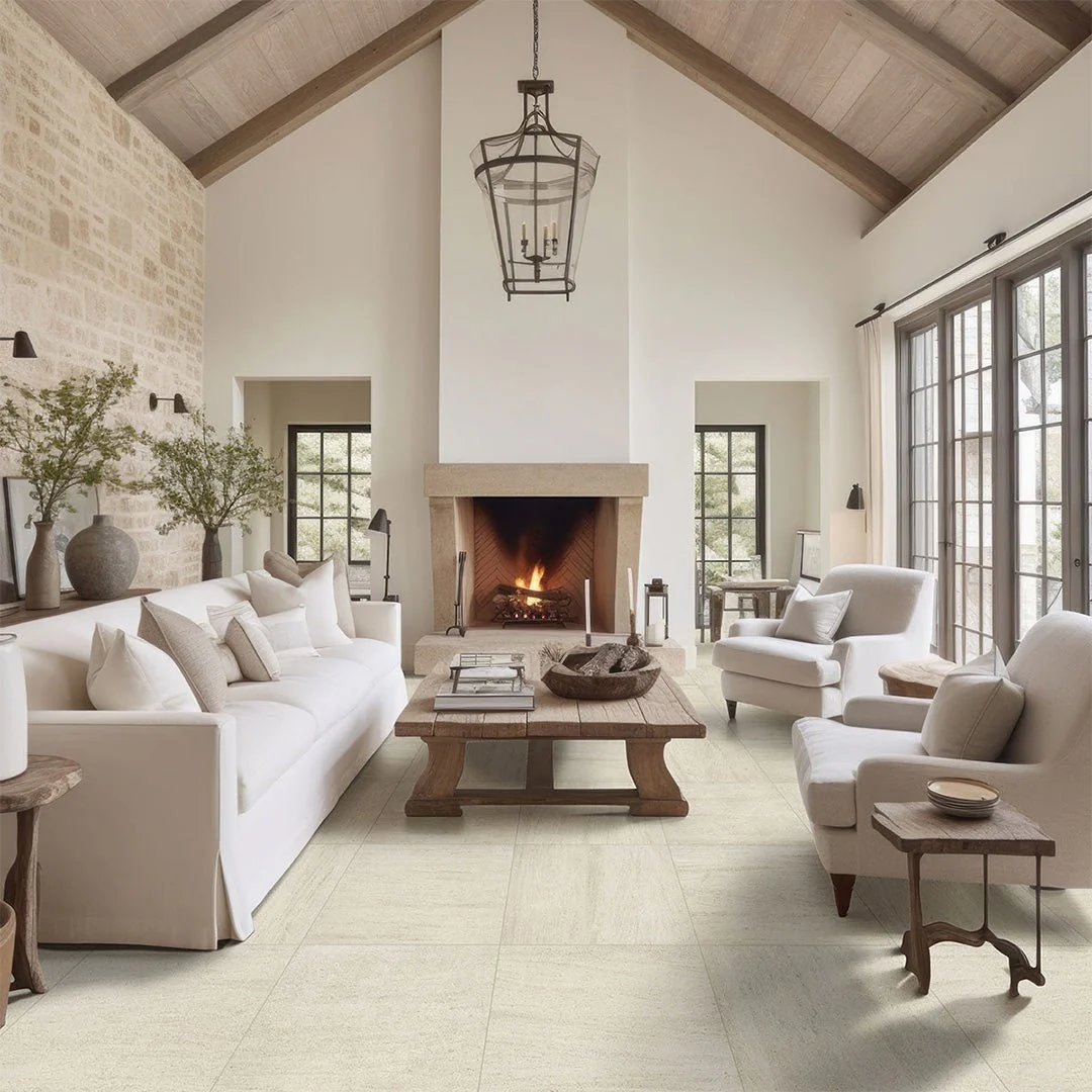 Living Style Beige, 24" x 24" - Porcelain Tile - Image 3