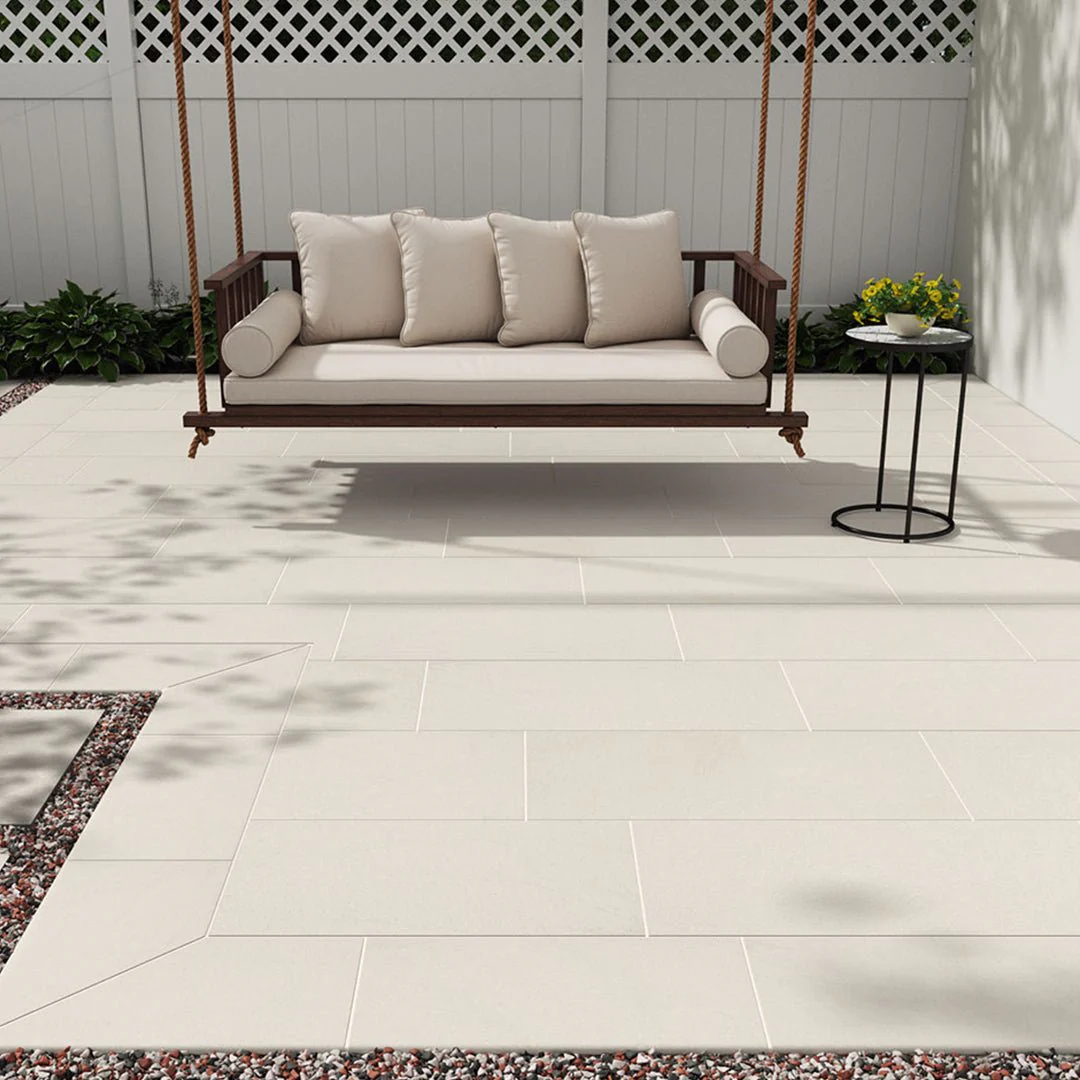 Living Style Cream, 18" x 36" - 2CM Outdoor Porcelain Paver - Image 4
