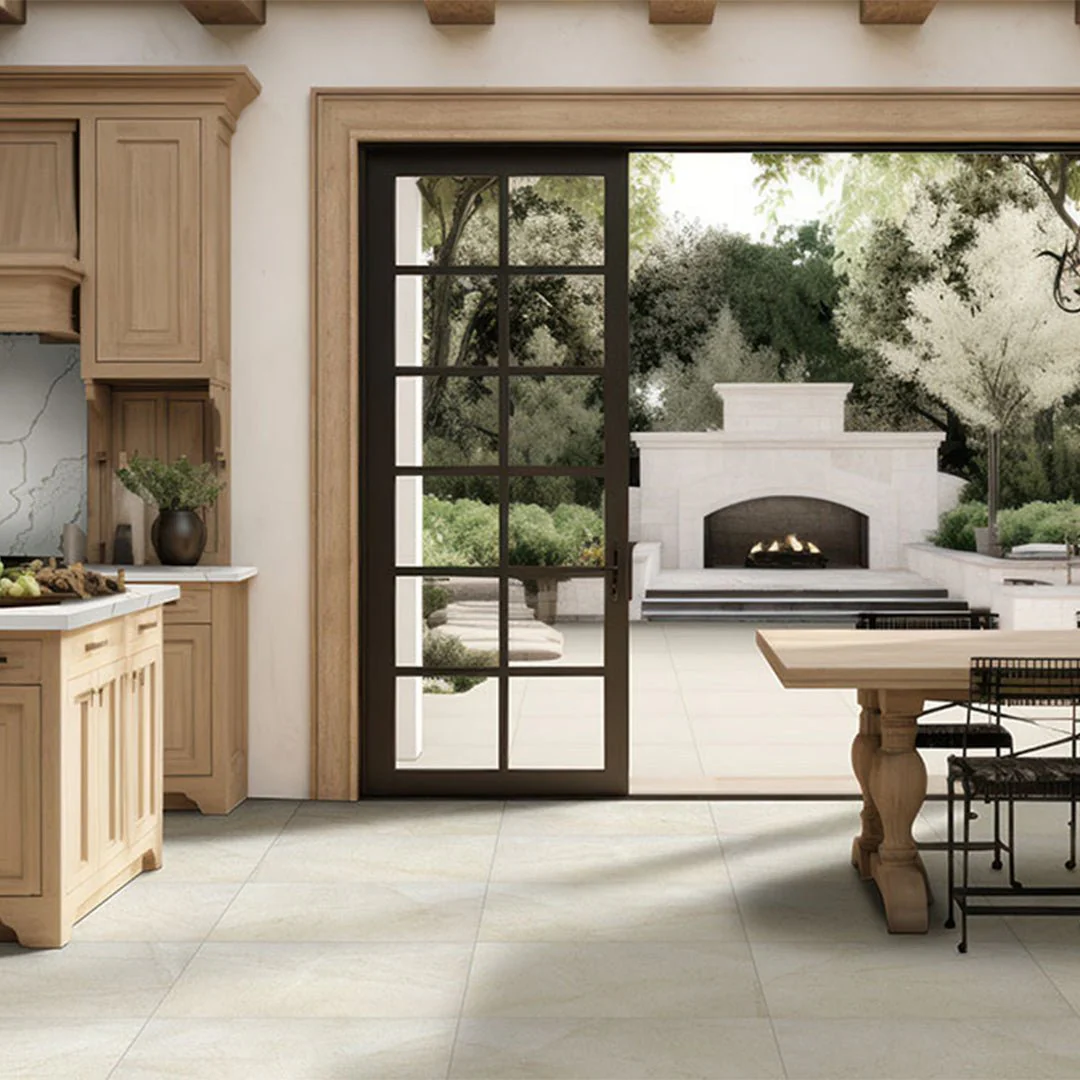 Living Style Cream, 24" x 24" - Porcelain Tile - Image 3