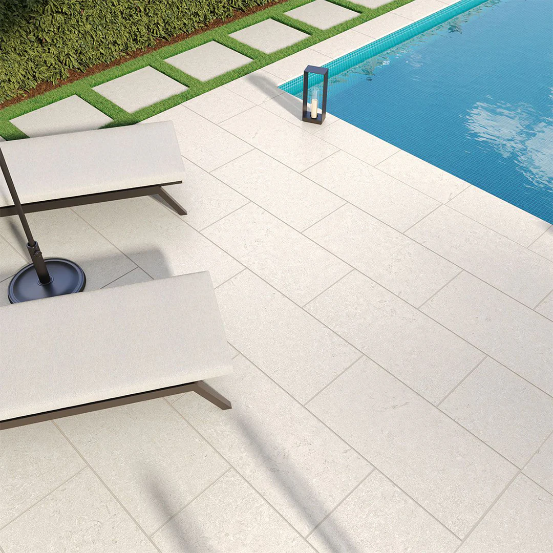 Living Style Pearl, 13" x 24" - 2CM Porcelain Pool Coping - Image 4