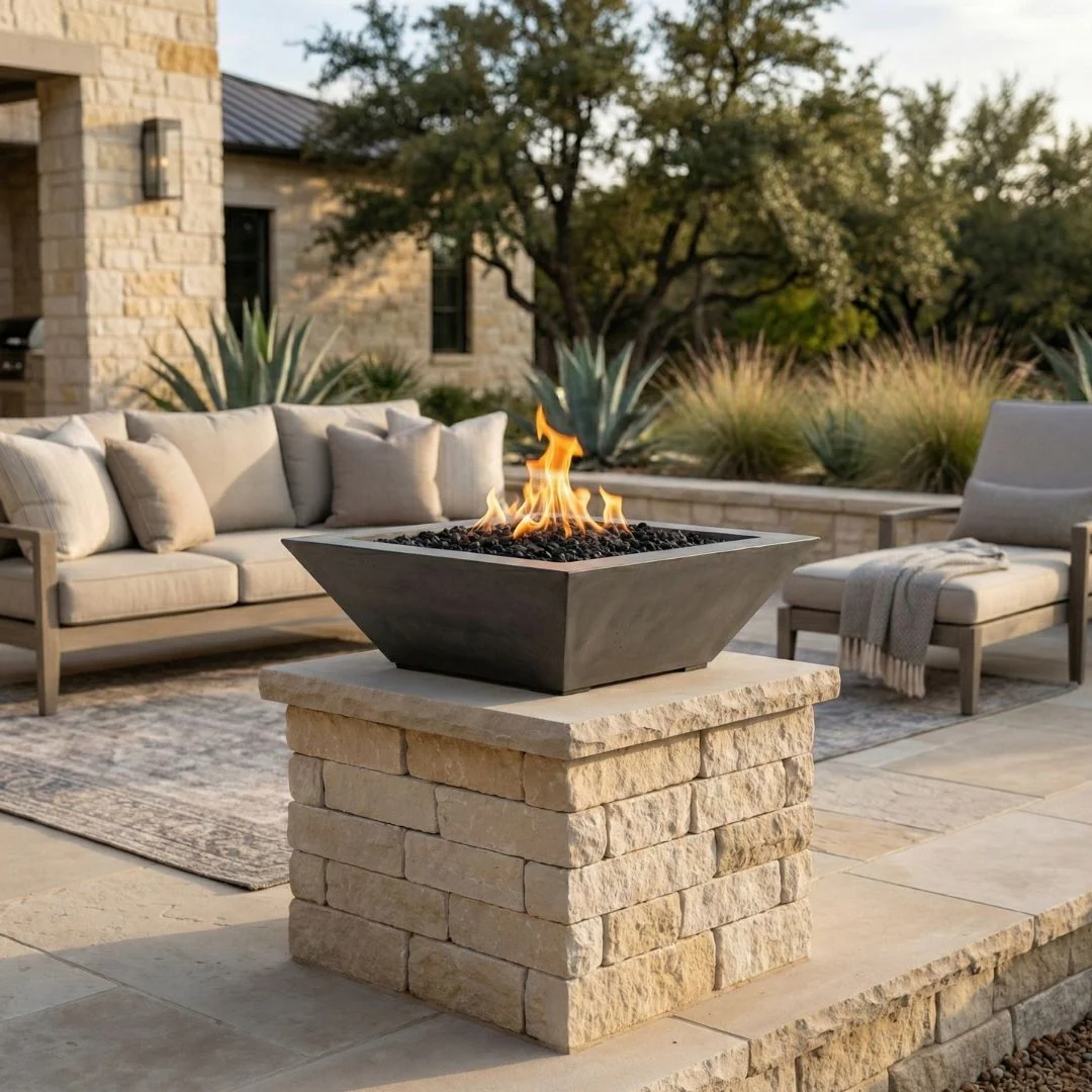 Lombard-P Fire Bowl - Gas Fire Feature - Image 2