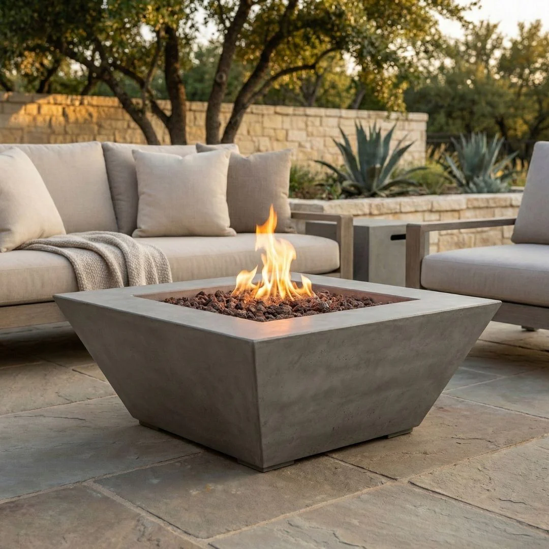 Lombard-P Fire Bowl - Gas Fire Feature - Image 3