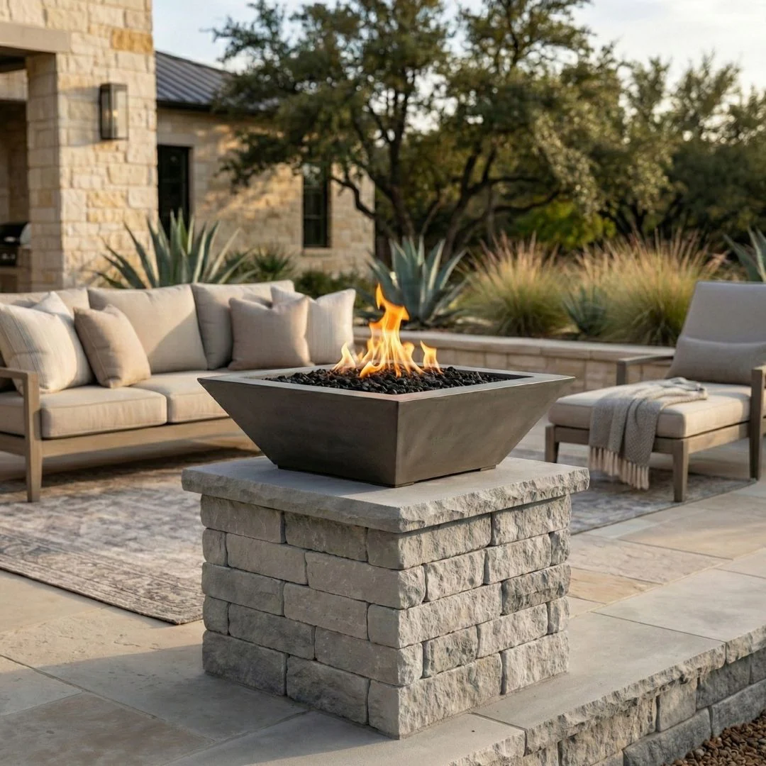Lombard-P Fire Bowl - Gas Fire Feature - Image 4