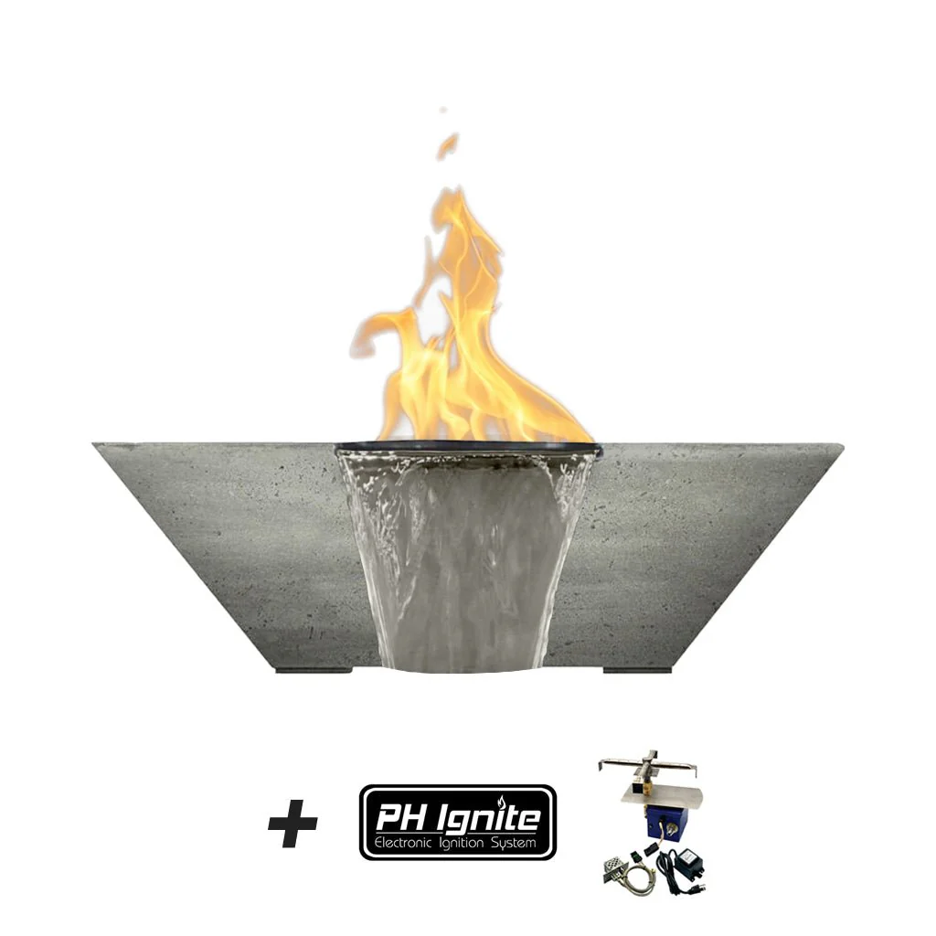 Lombard-P Fire/Water Bowl - Gas Fire Feature - Image 12