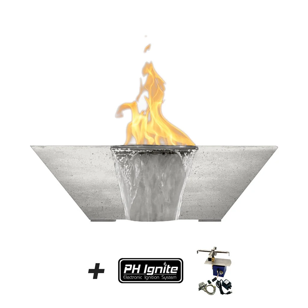 Lombard-P Fire/Water Bowl - Gas Fire Feature - Image 16