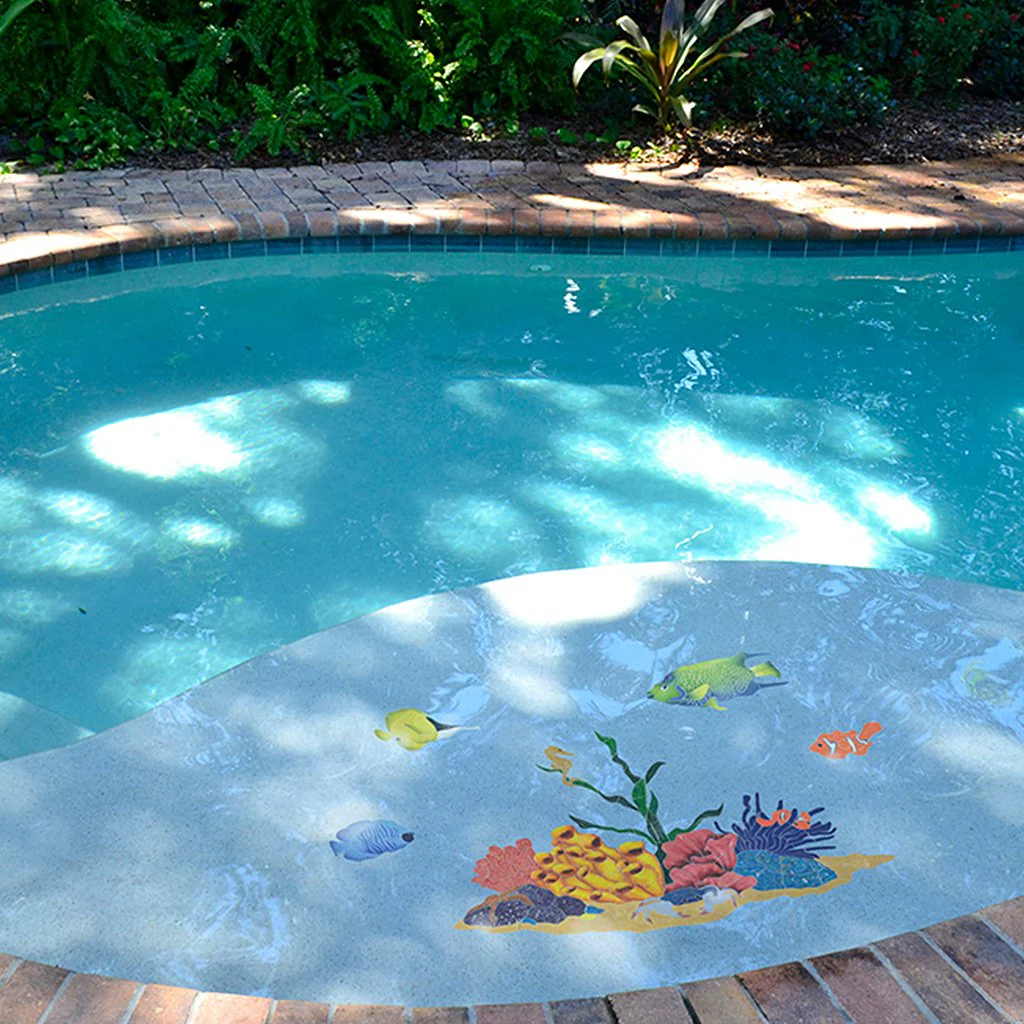 Long Nosed Butterfly Fish - Pool Mosaic - Image 2