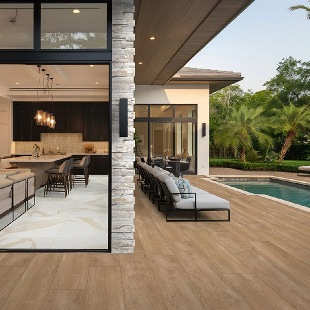 Lucas Betula 12" x 48" - 2CM Outdoor Porcelain Paver - Image 2