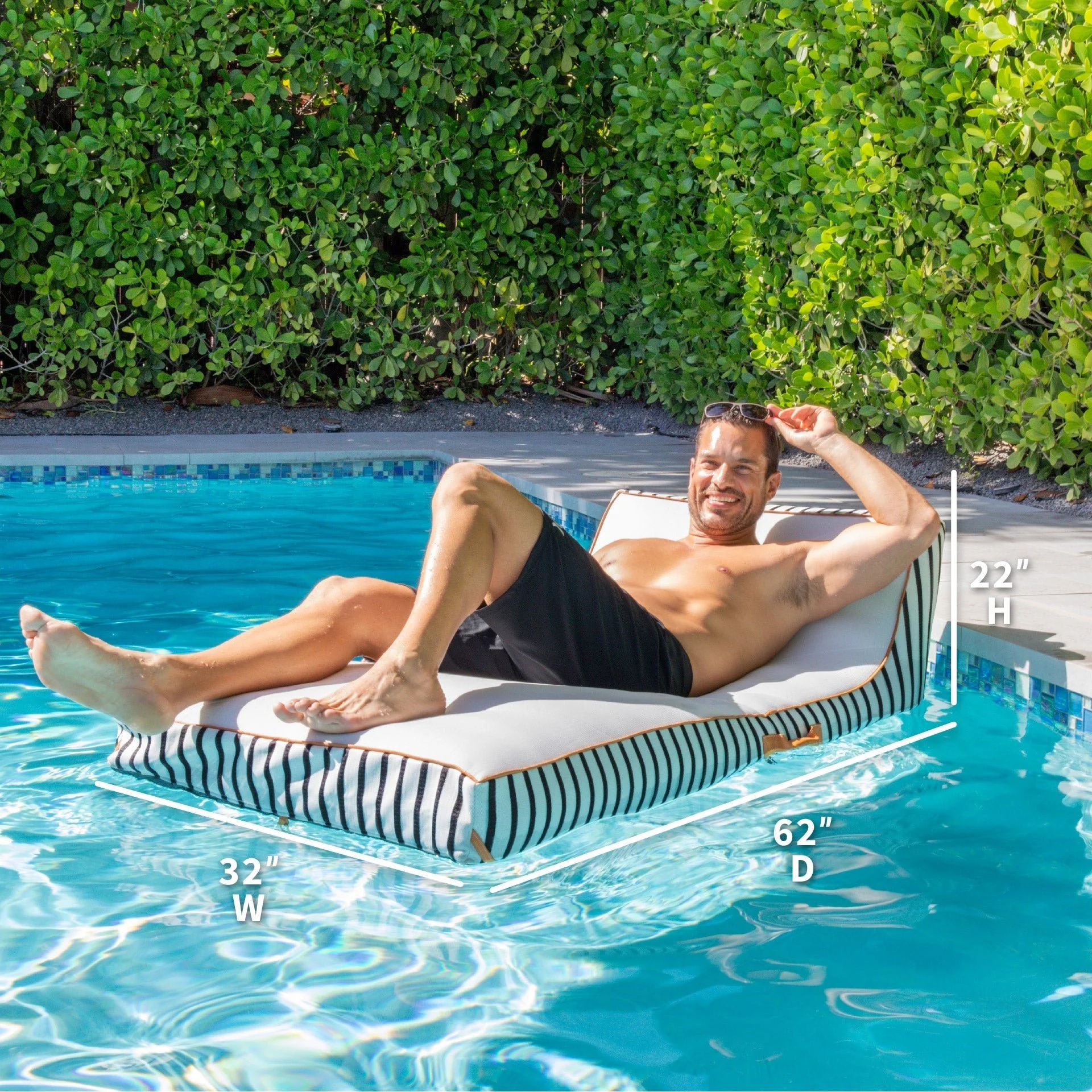 Lux Inflatable Chaise - Image 2