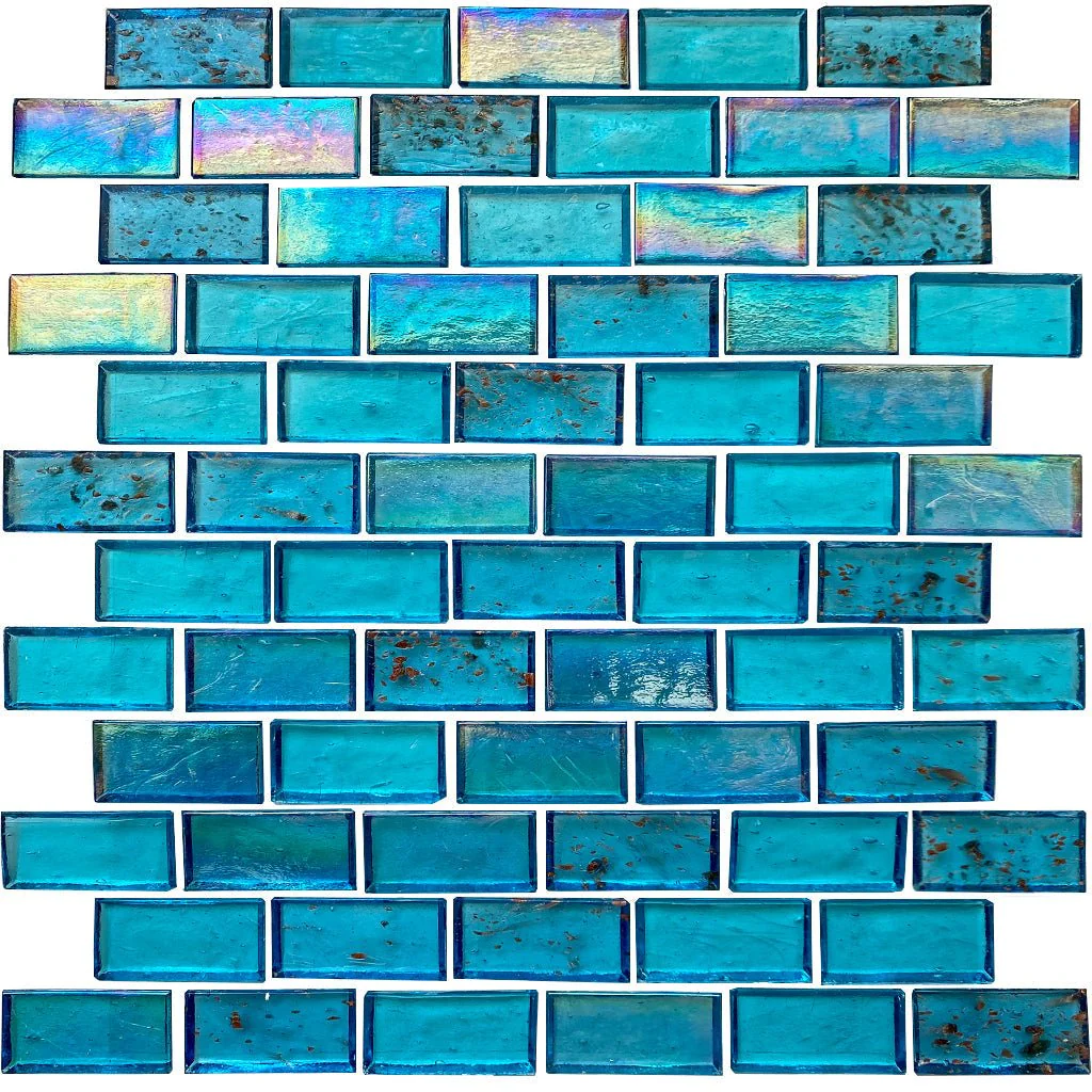 Mahana, 1" x 2" Staggered - Glass Tile