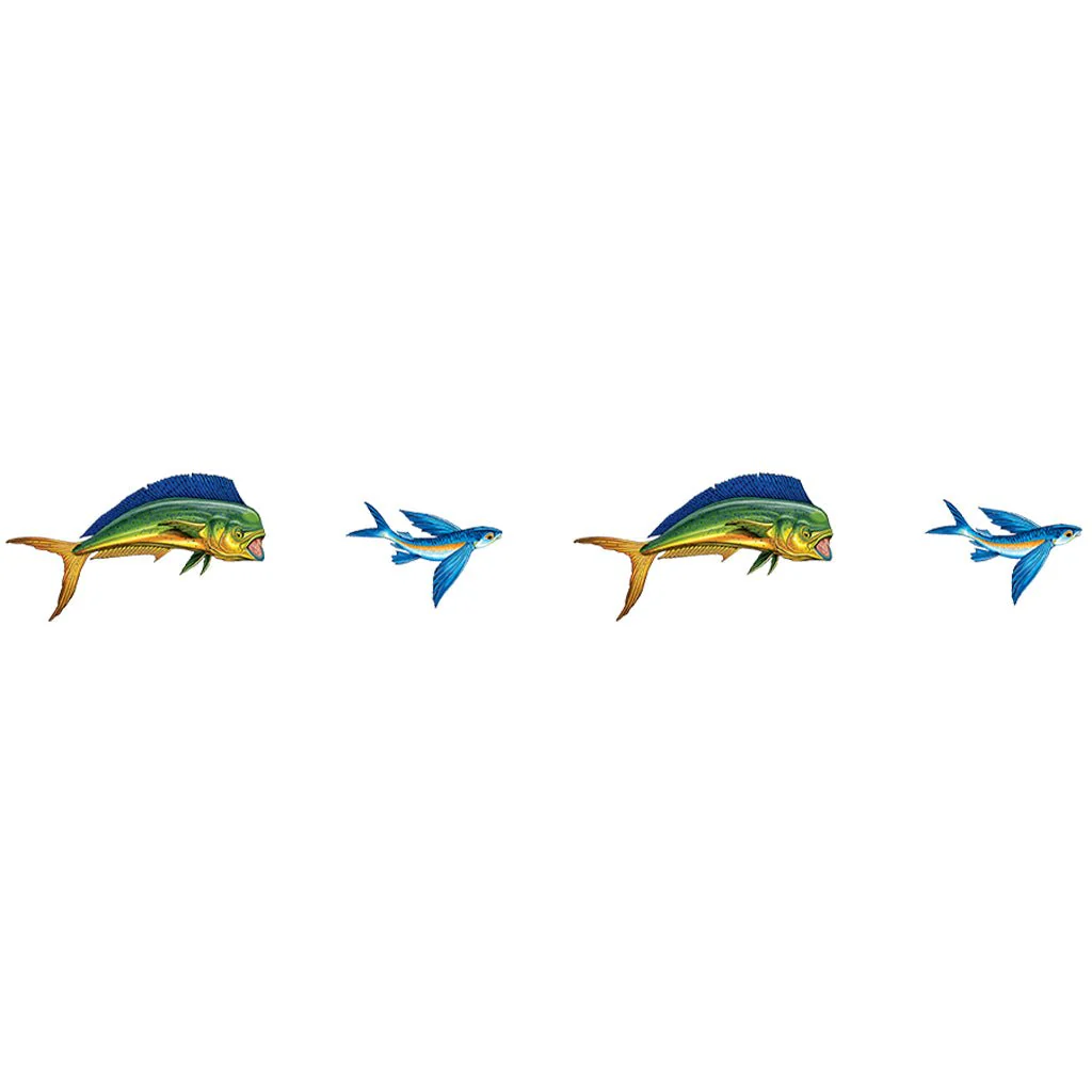 Mahi Mahi Step Markers - Pool Mosaic