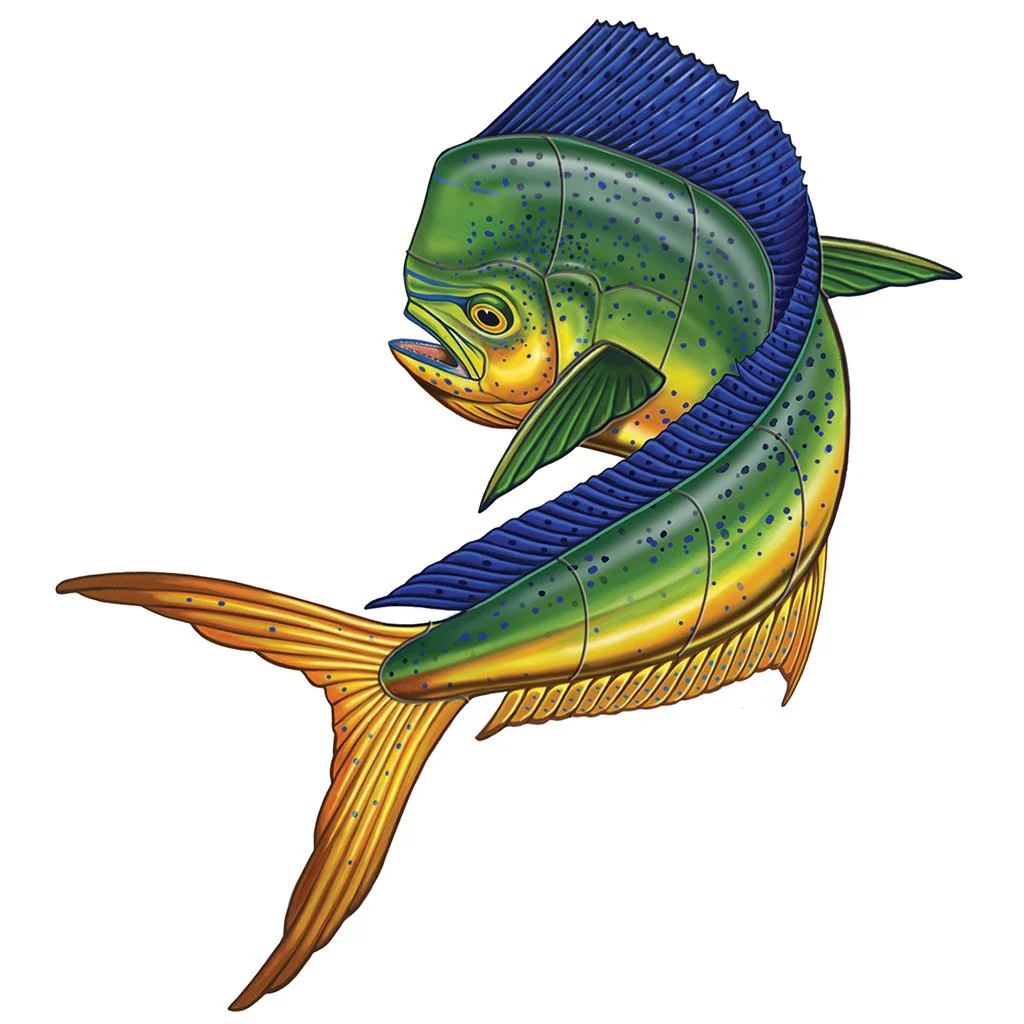 Mahi Mahi Up - Pool Mosaic