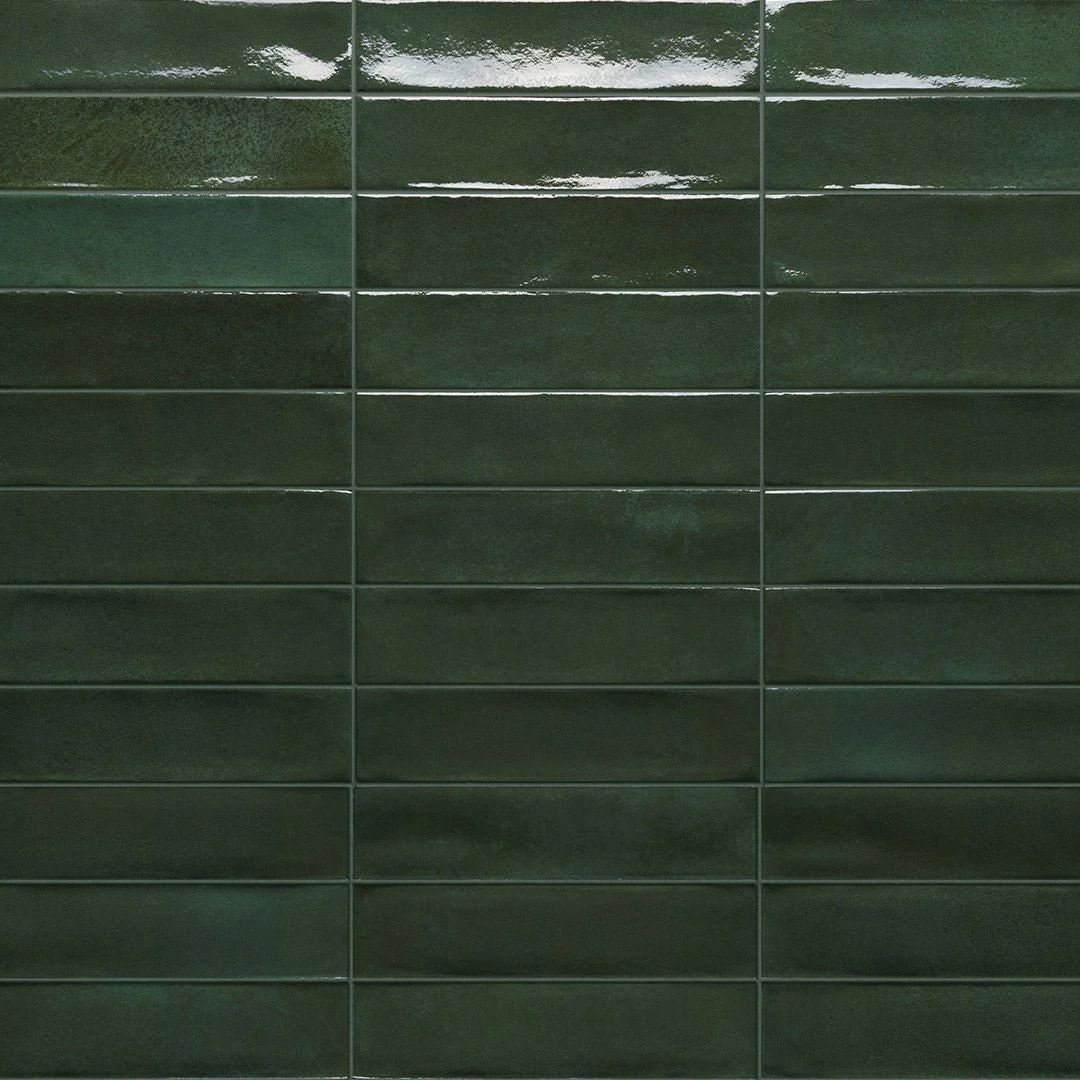 Marrakech Green, 2" x 8" - Porcelain Tile