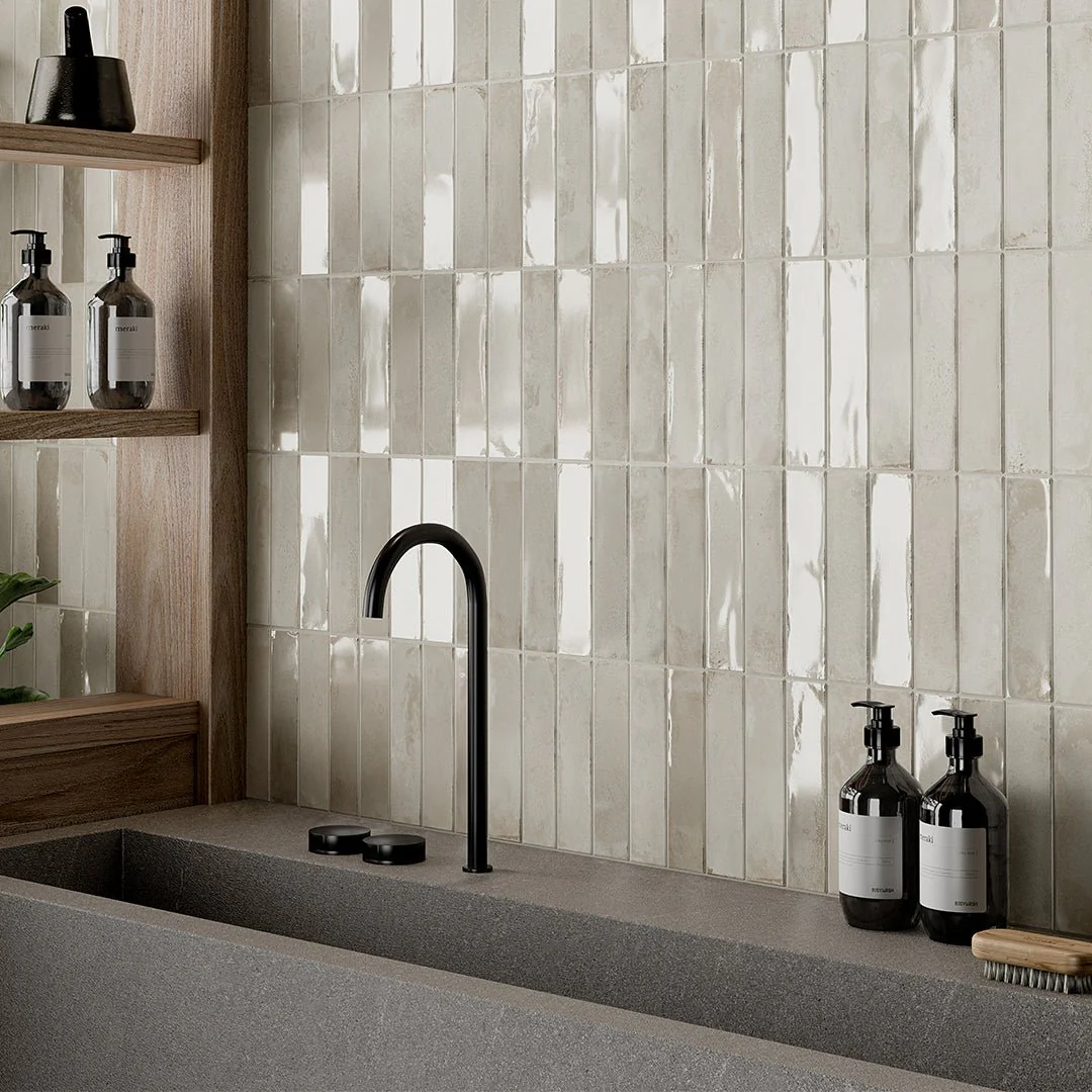 Marrakech Ivory, 2" x 8" - Porcelain Tile - Image 2