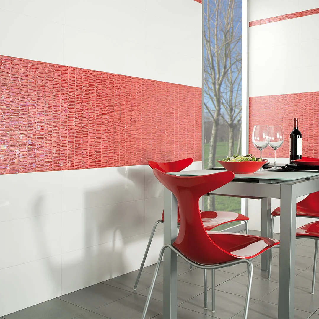 Mars Red, 1" x 2" - Glass Tile - Image 2