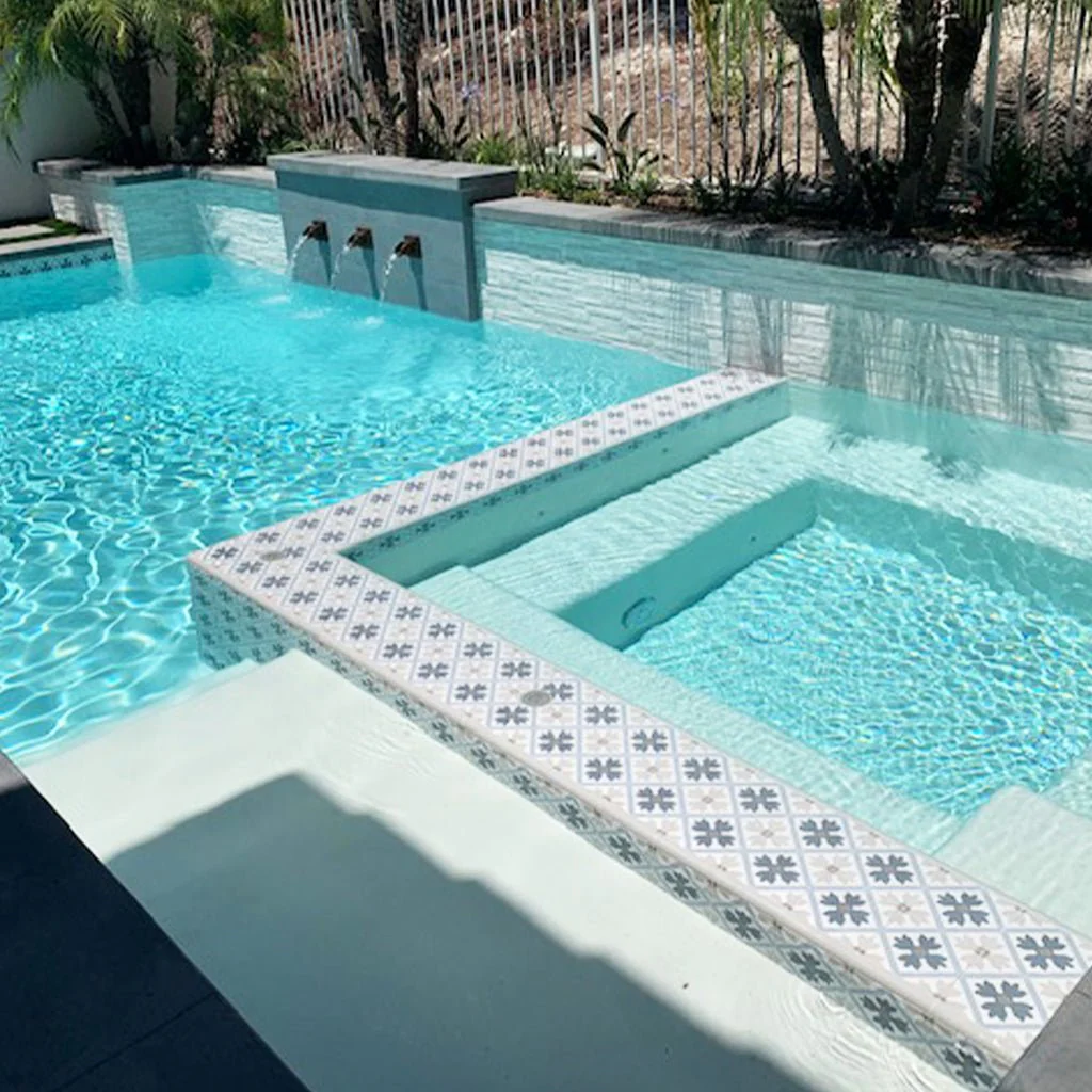 Martia, 6" x 6" - Porcelain Pool Tile - Image 11