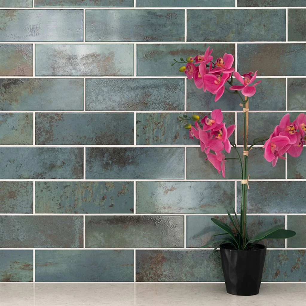 Marza Aqua, 4" x 12" - Ceramic Tile - Image 3