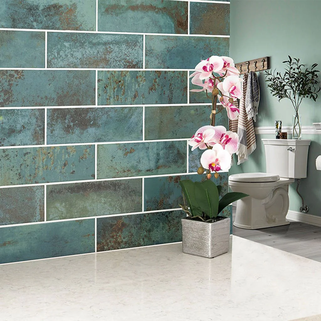 Marza Aqua, 4" x 12" - Ceramic Tile - Image 5