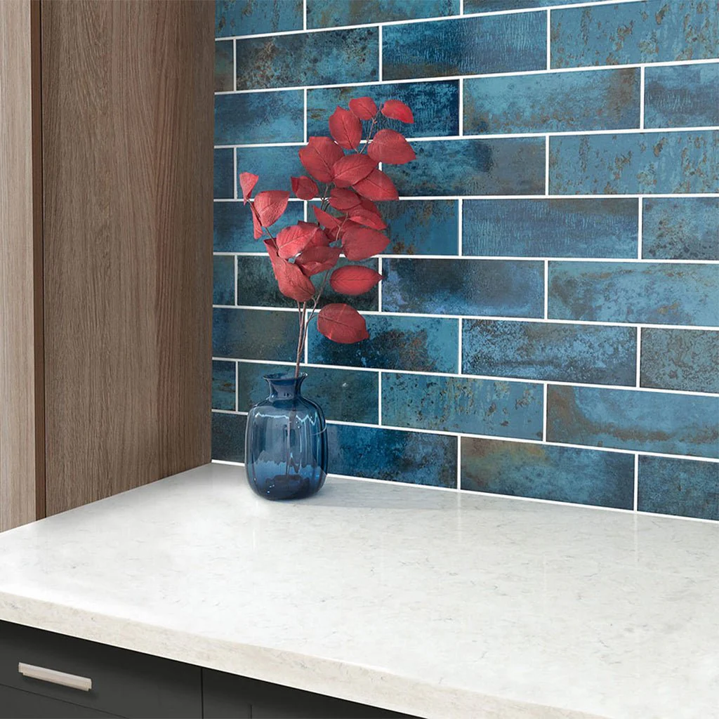 Marza Cobalt, 4" x 12" - Ceramic Tile - Image 5