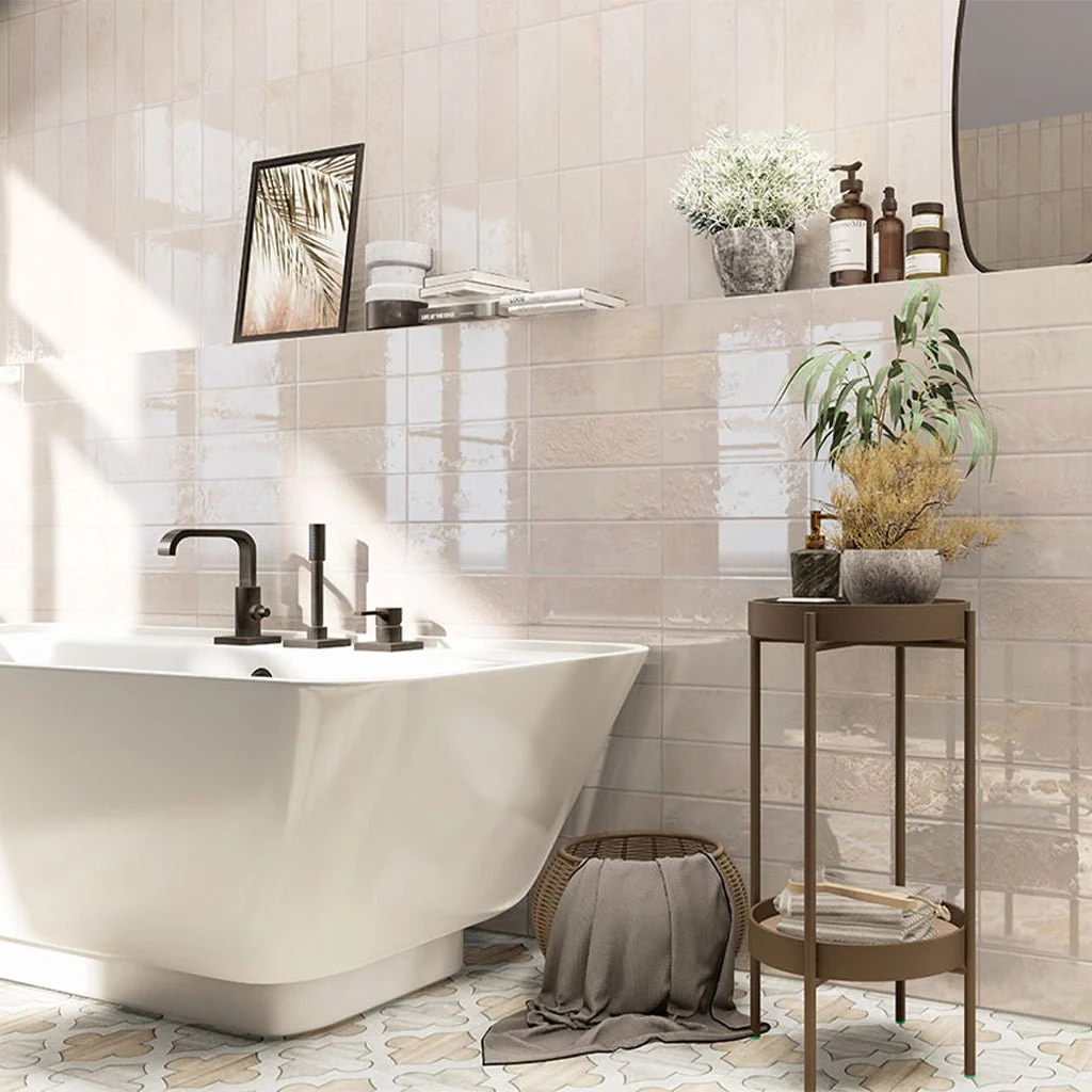 Marza Pearl, 4" x 12" - Ceramic Tile - Image 2