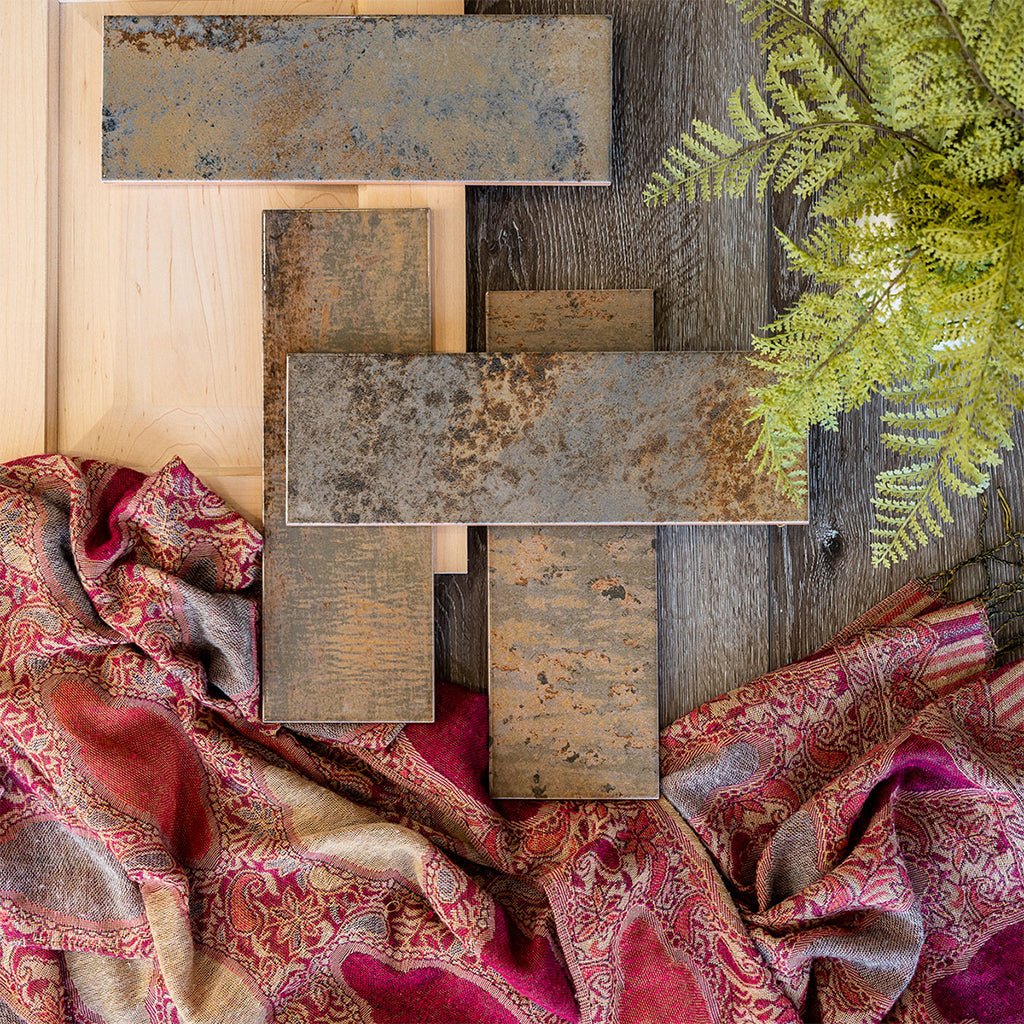 Marza Rust, 4" x 12" - Ceramic Tile - Image 3