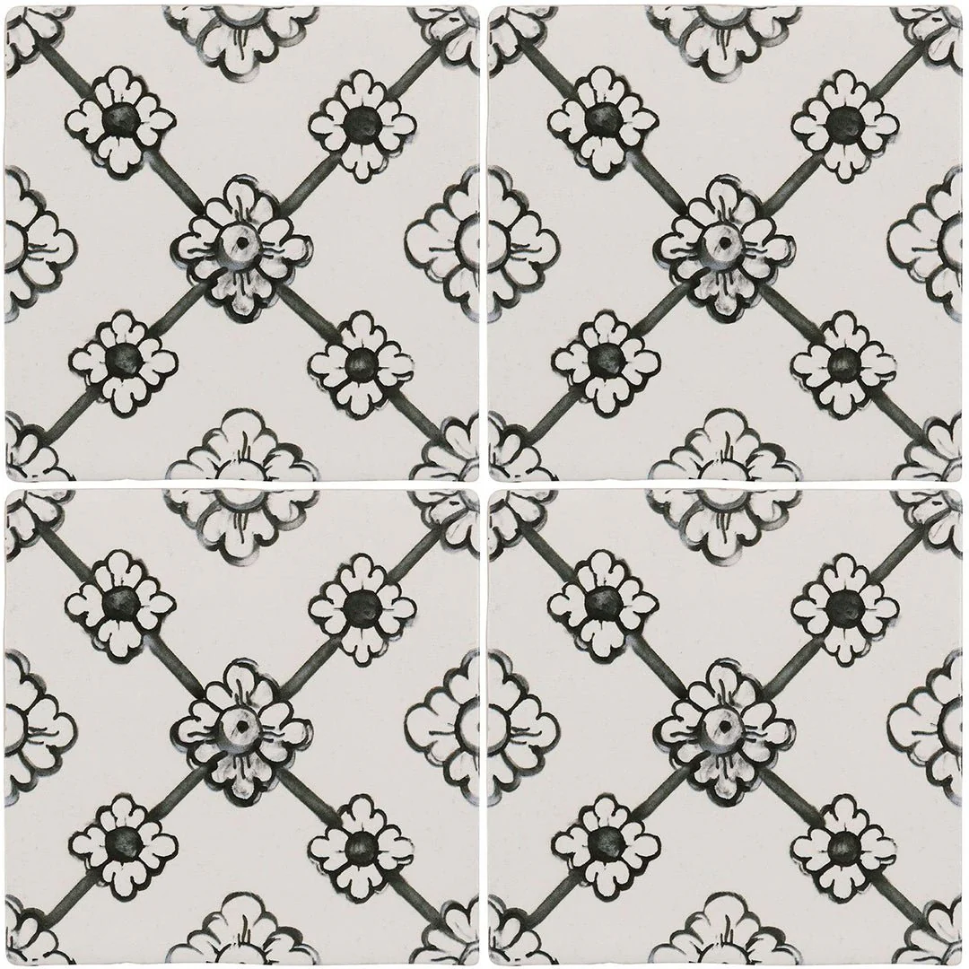 Matisse Moonstone, 5" x 5" - Ceramic Tile