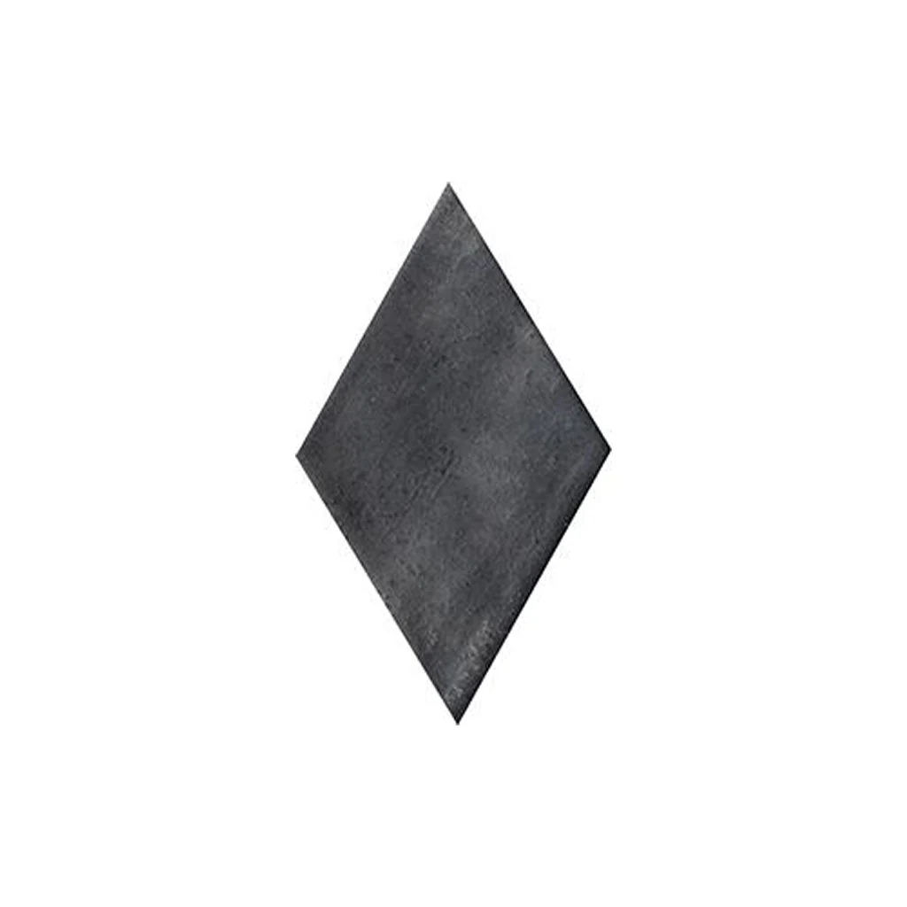 Matte Nero, Rhomboid - Porcelain Tile