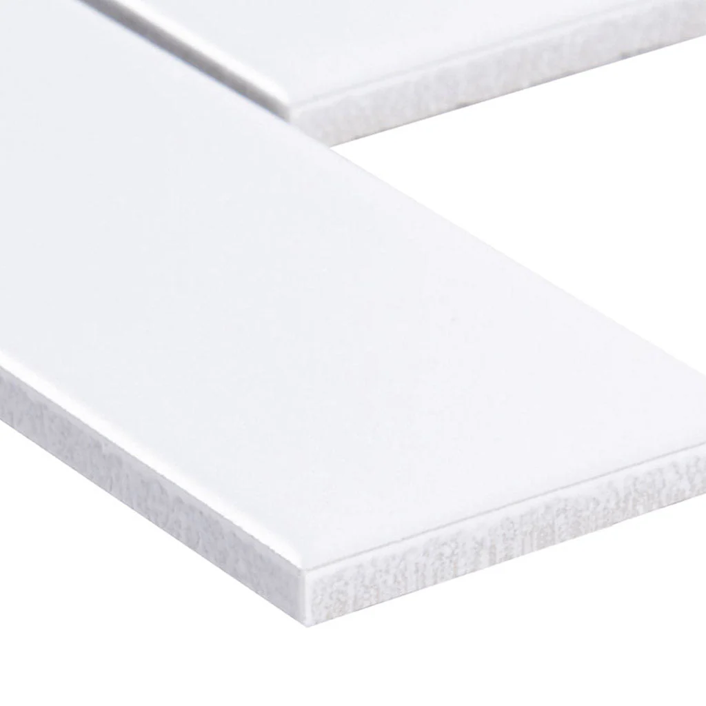 Matte White Brick, 2" x 6" - Porcelain Tile - Image 4