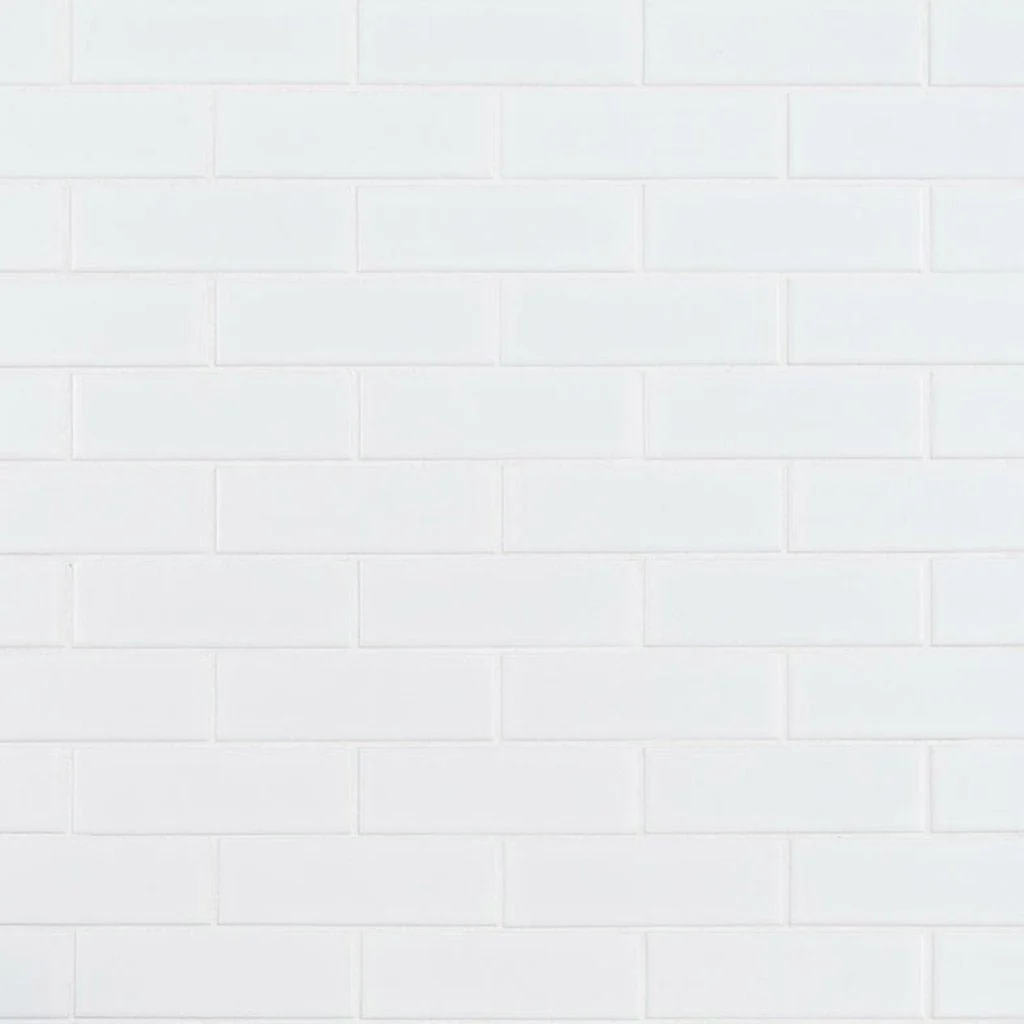 Matte White Brick, 2" x 6" - Porcelain Tile - Image 6