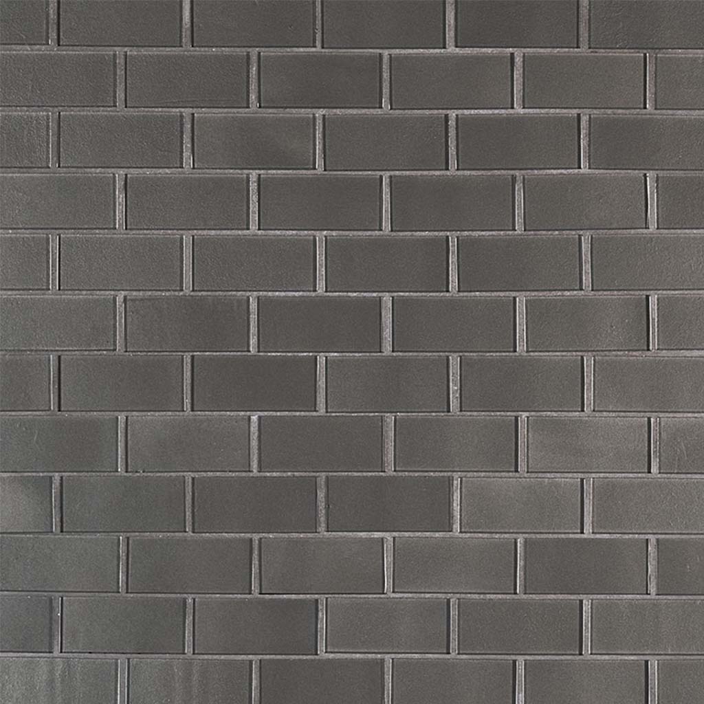 Metallic Gray Subway, 2" x 4" - Glass Tile - Image 4