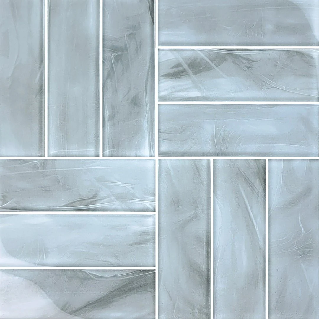 Metro Gray, 2" x 6" - Glass Tile
