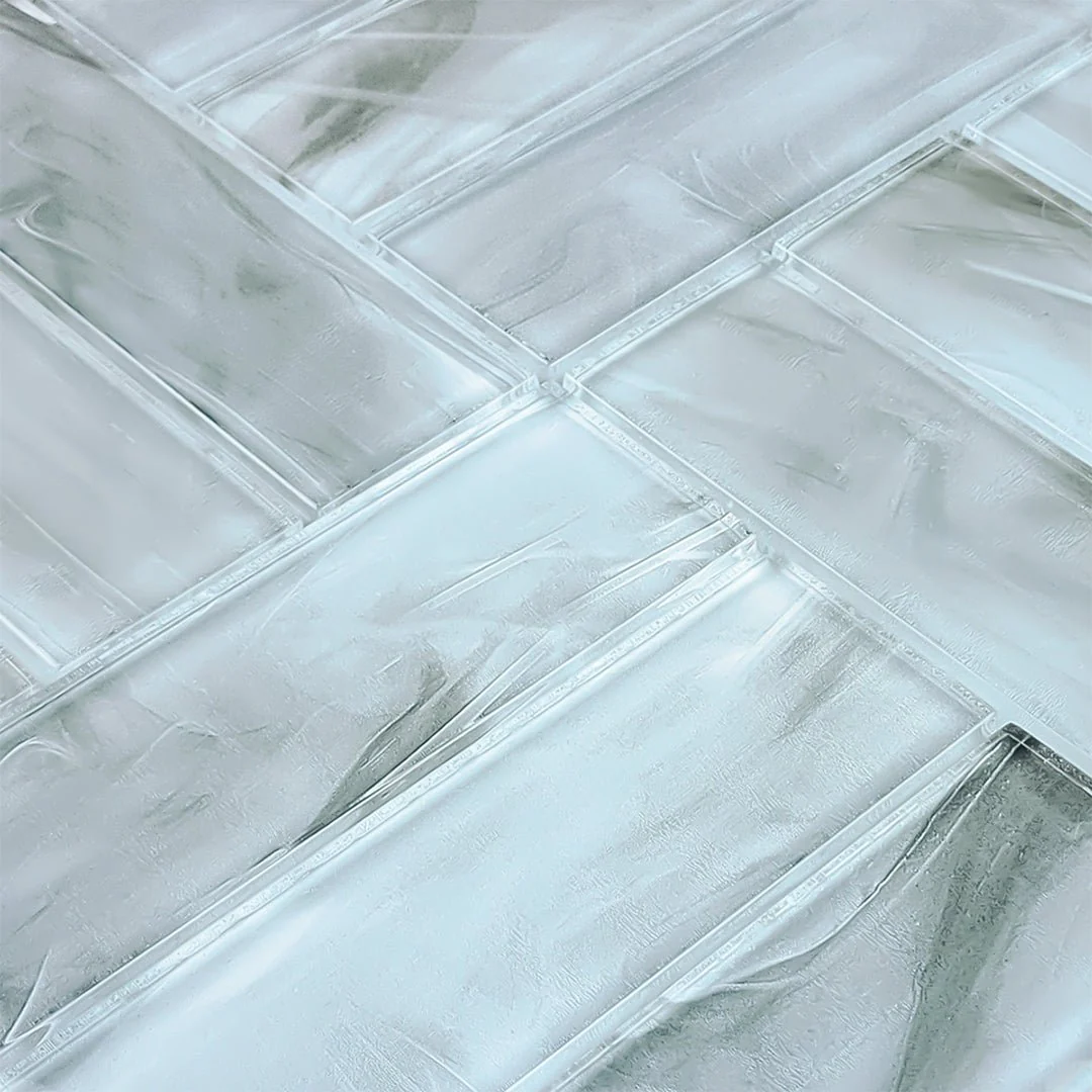Metro Gray, 2" x 6" - Glass Tile - Image 2
