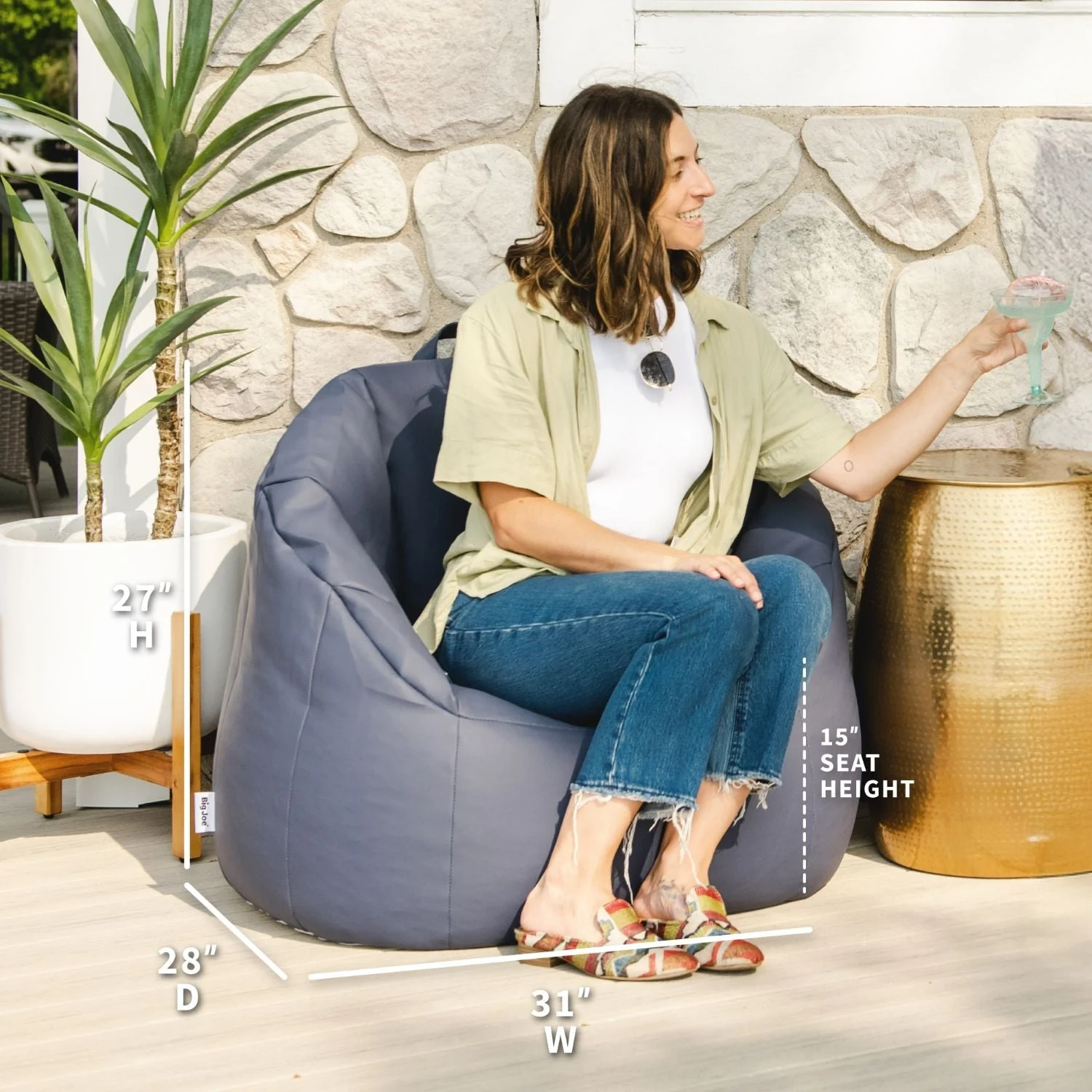 Milano Outdoor - Patio Chair - Image 12