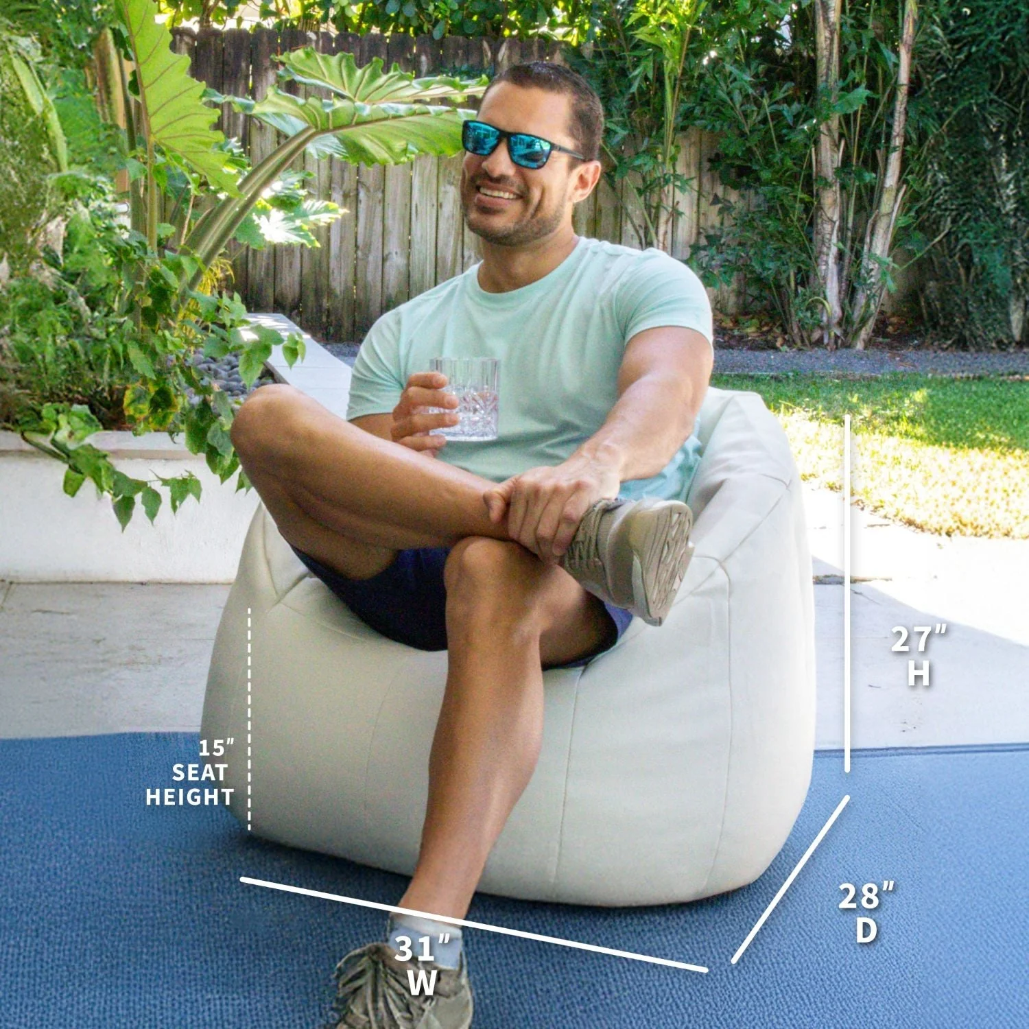 Milano Outdoor - Patio Chair - Image 3