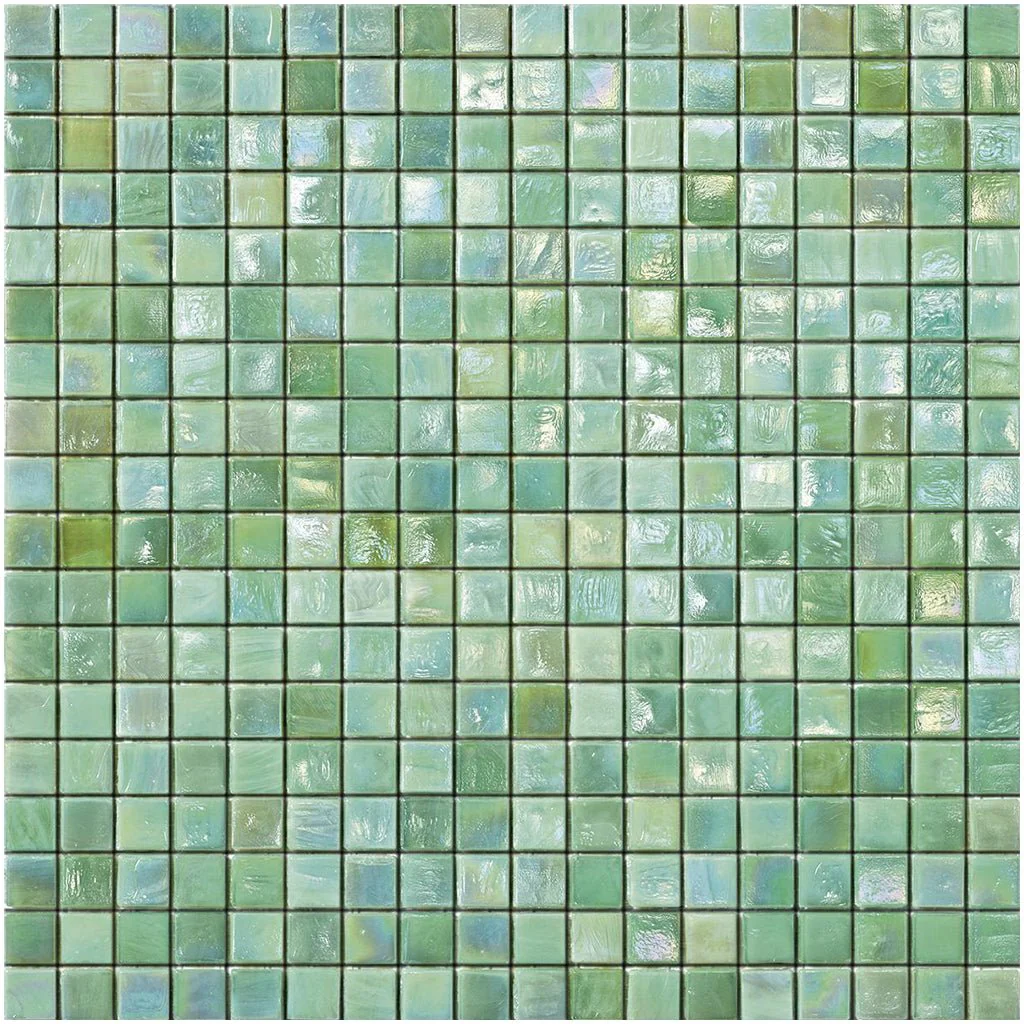 Mint 2, 5/8" x 5/8" - Glass Tile