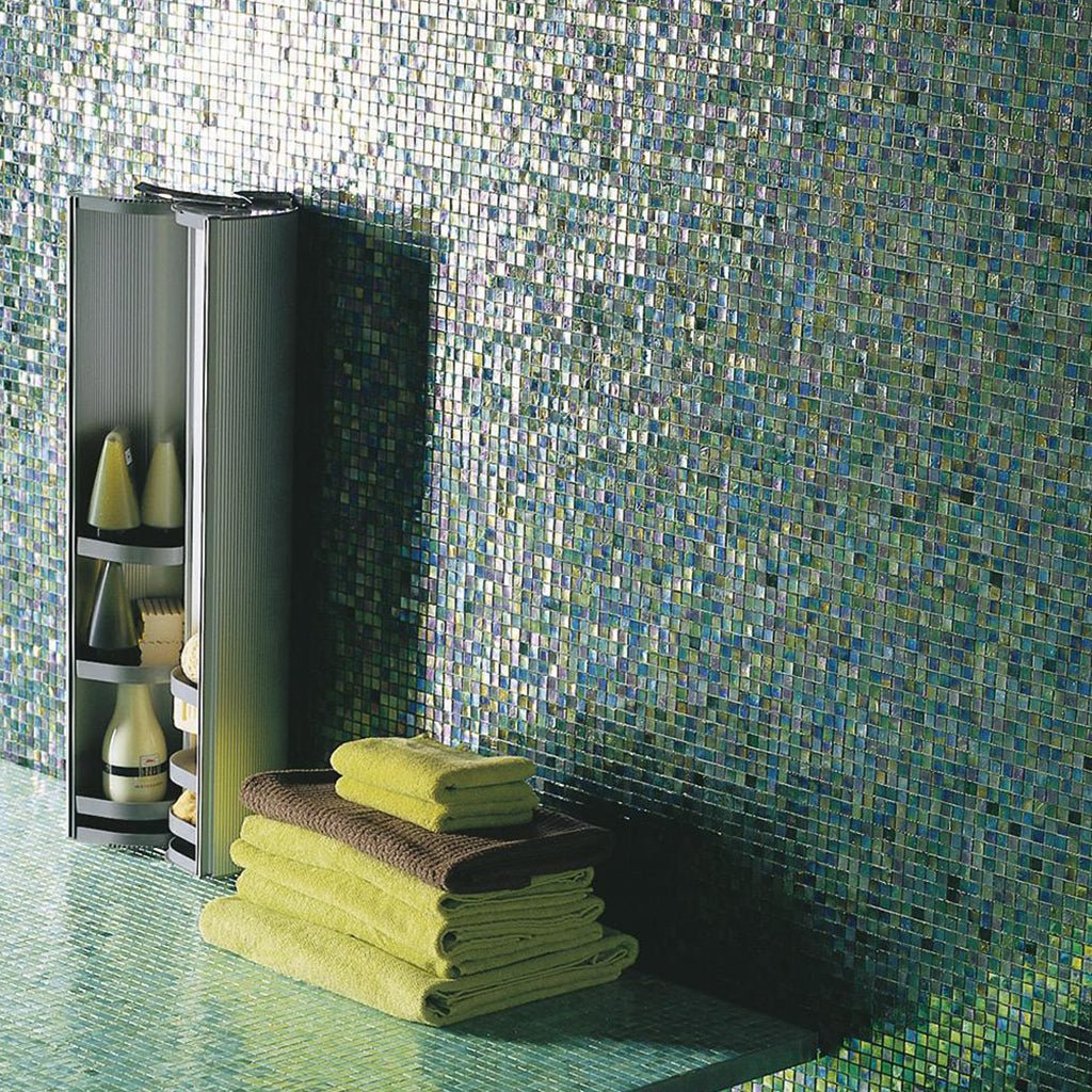 Mint 4, 5/8" x 5/8" - Glass Tile - Image 2