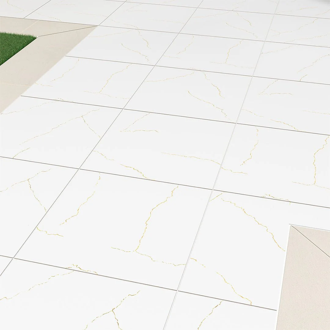 Miraggio Gold, 24" x 24" - 2CM Outdoor Porcelain Paver - Image 3