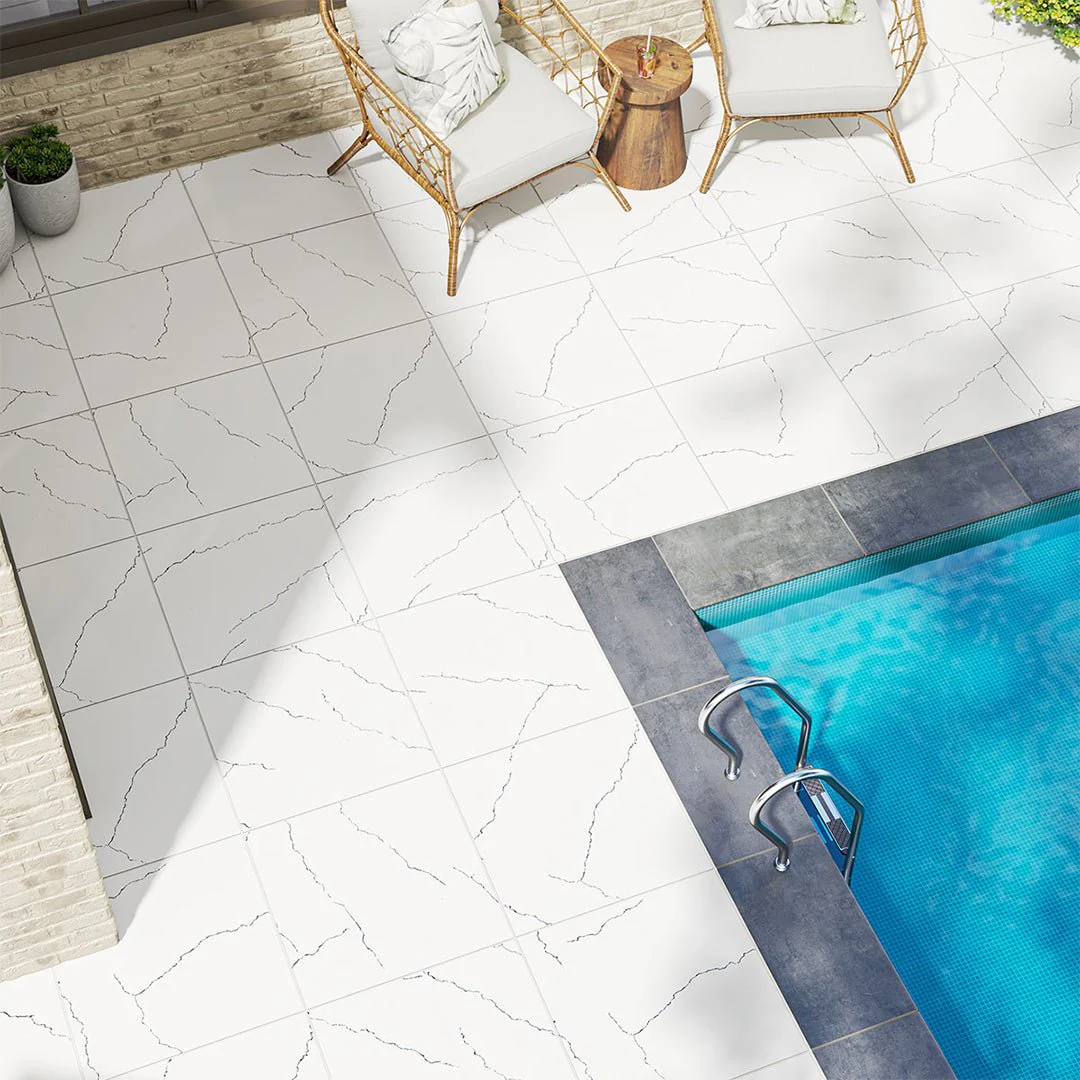 Miraggio Gray, 24" x 24" - 2CM Outdoor Porcelain Paver - Image 3