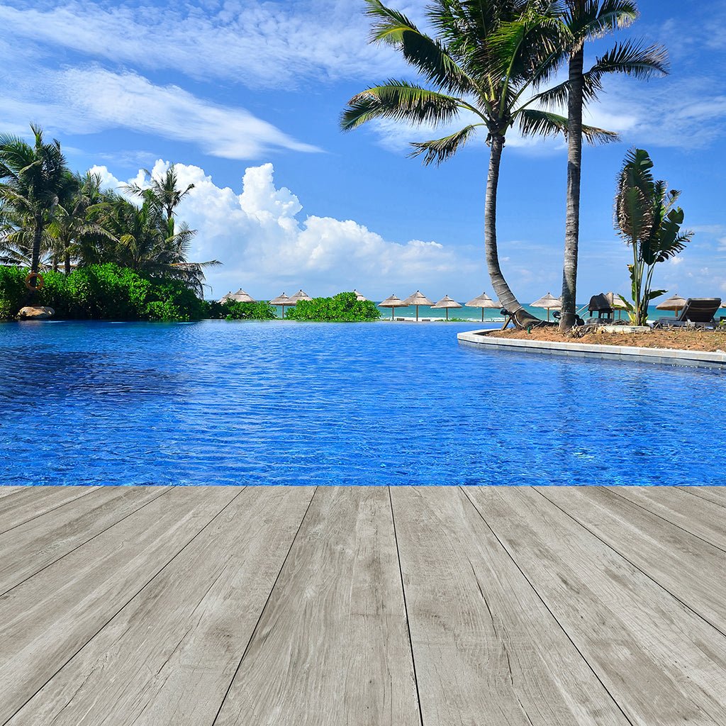 Montauk Gray, 16" x 48" - 2CM Outdoor Porcelain Paver - Image 2