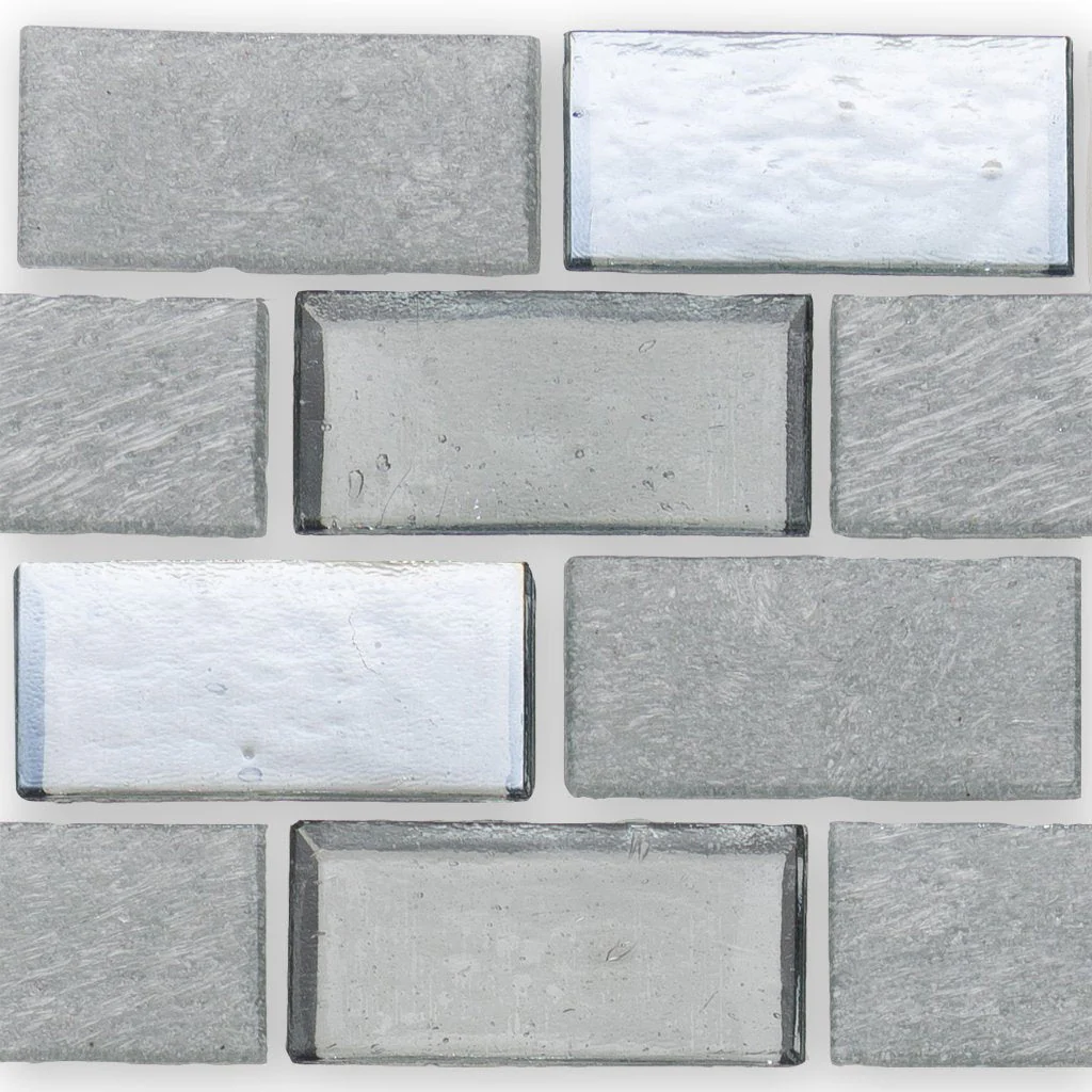 Moonlight, 1" x 2" Staggered - Glass Tile - Image 3
