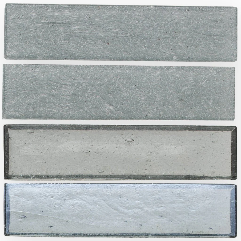 Moonlight, 1" x 4" Stacked - Glass Tile - Image 3