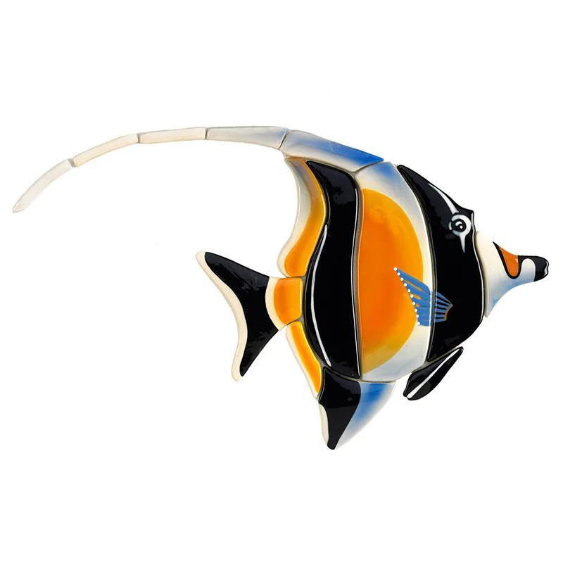 Moorish Idol, CC - Pool Mosaic