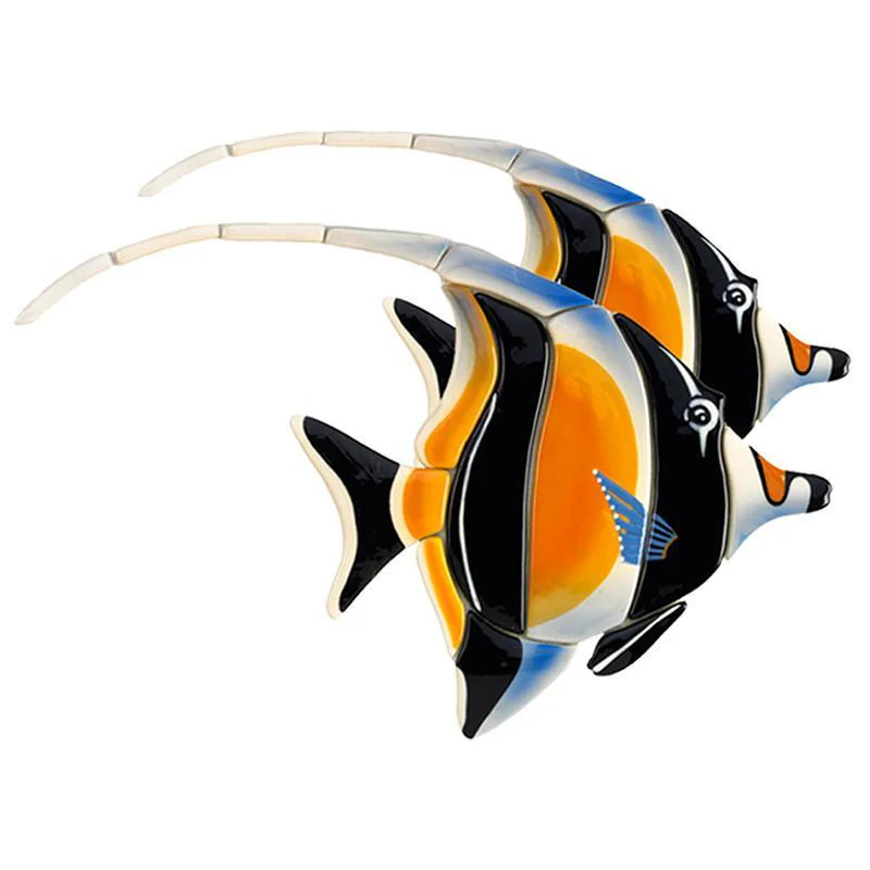Moorish Idol, CC  Double - Pool Mosaic