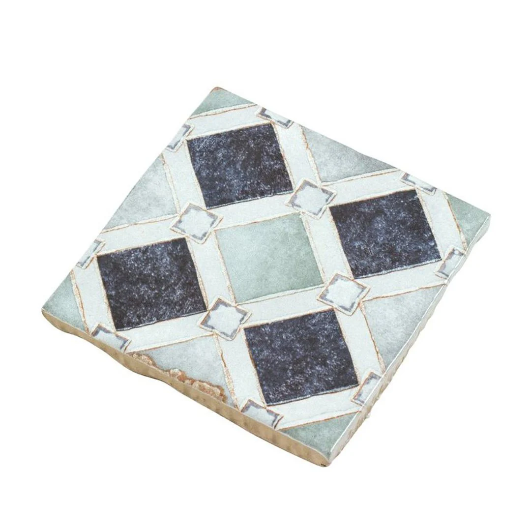 Moroccan Mix Azure, 4" x 4" - Ceramic Tile - Image 4
