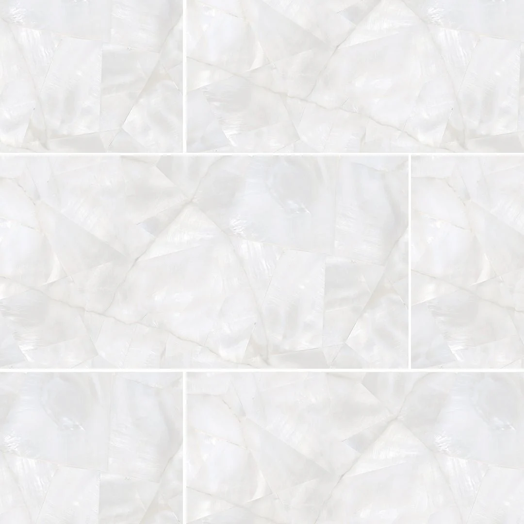 Mother of Pearl Matte Silver, 12" x 24" - Porcelain Tile - Image 5