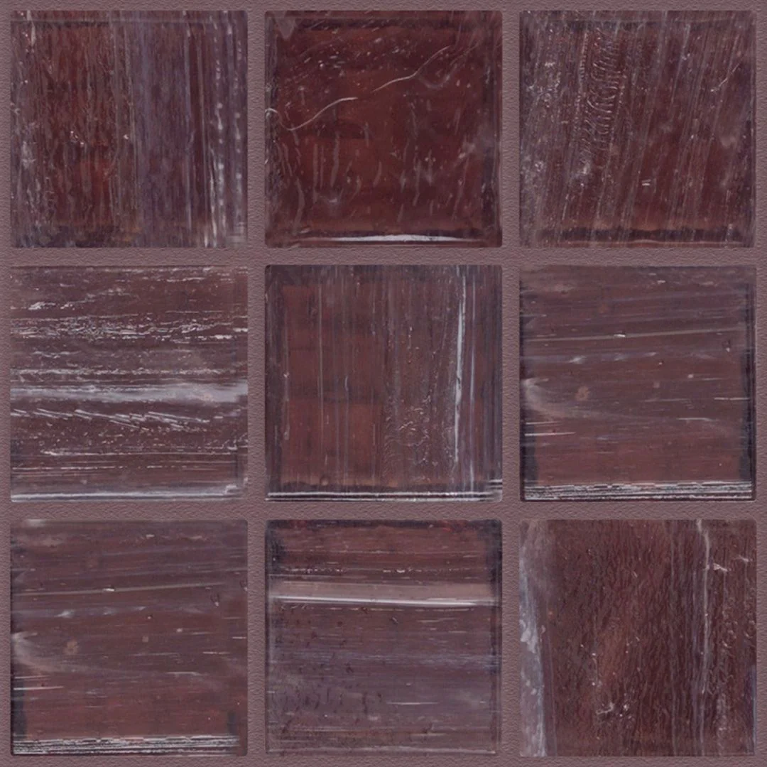 227 Mulberry, 3/4" x 3/4" - Glass Tile